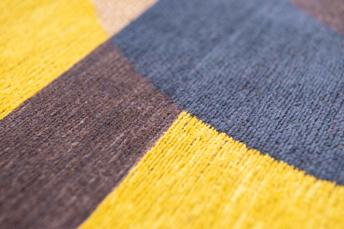 navy and brown