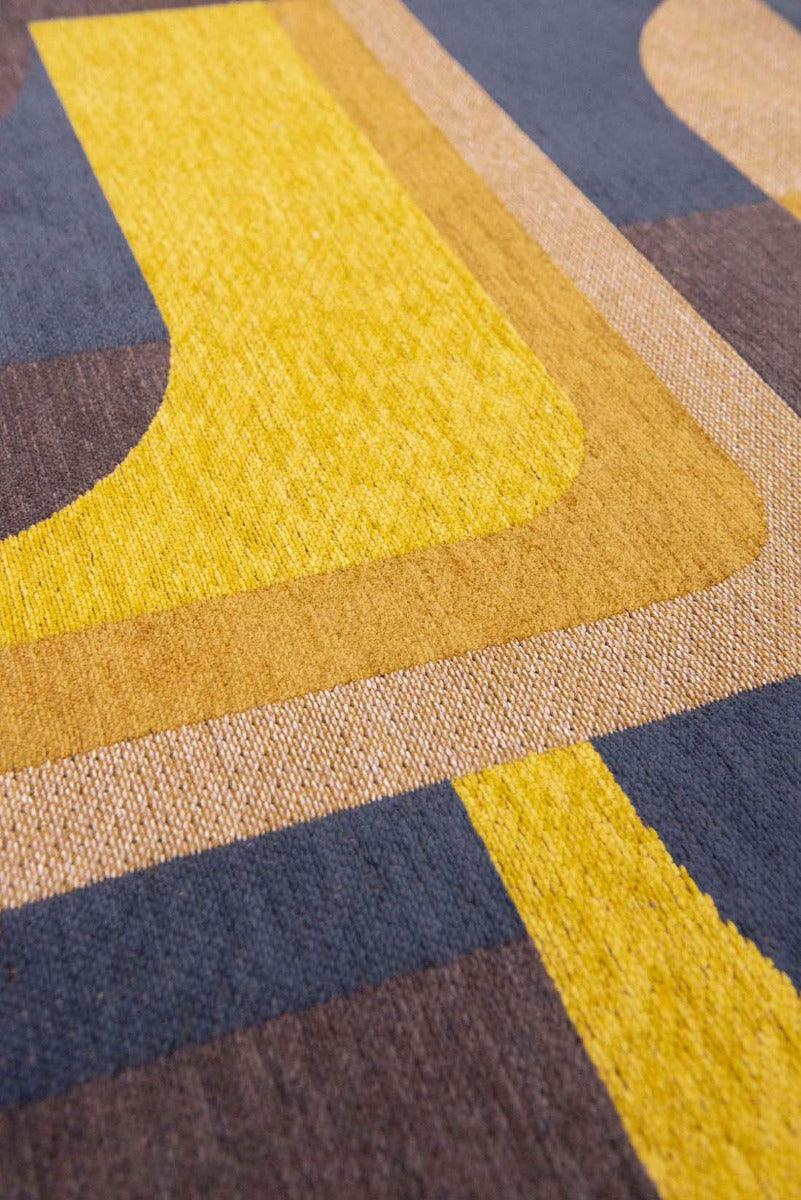 navy and brown
