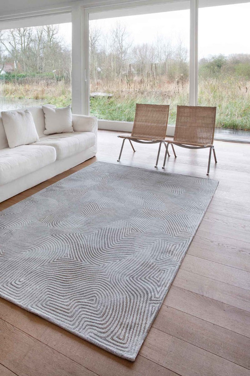 cream flatweave area rug with organic