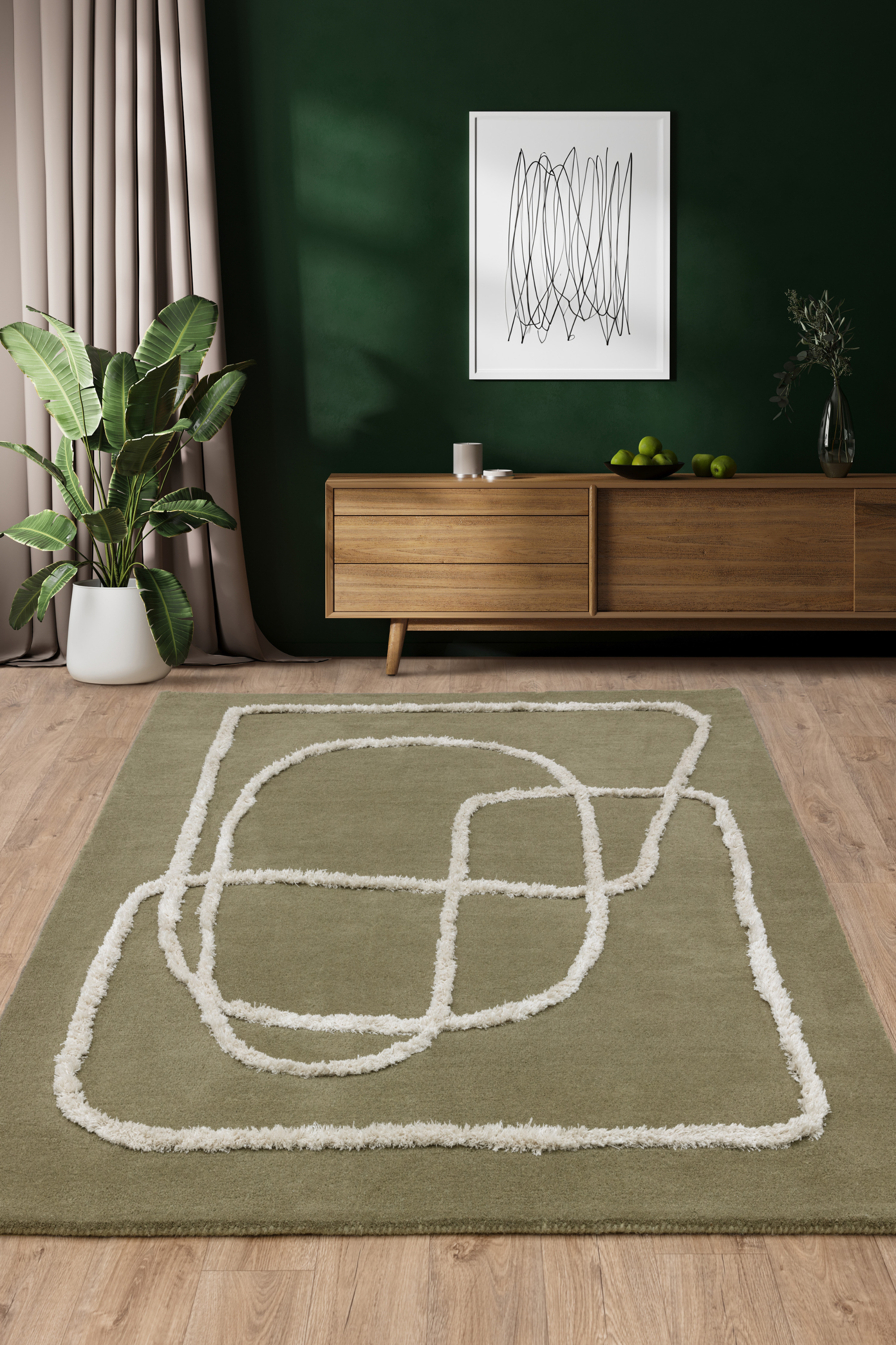 Infinity Sage Rug