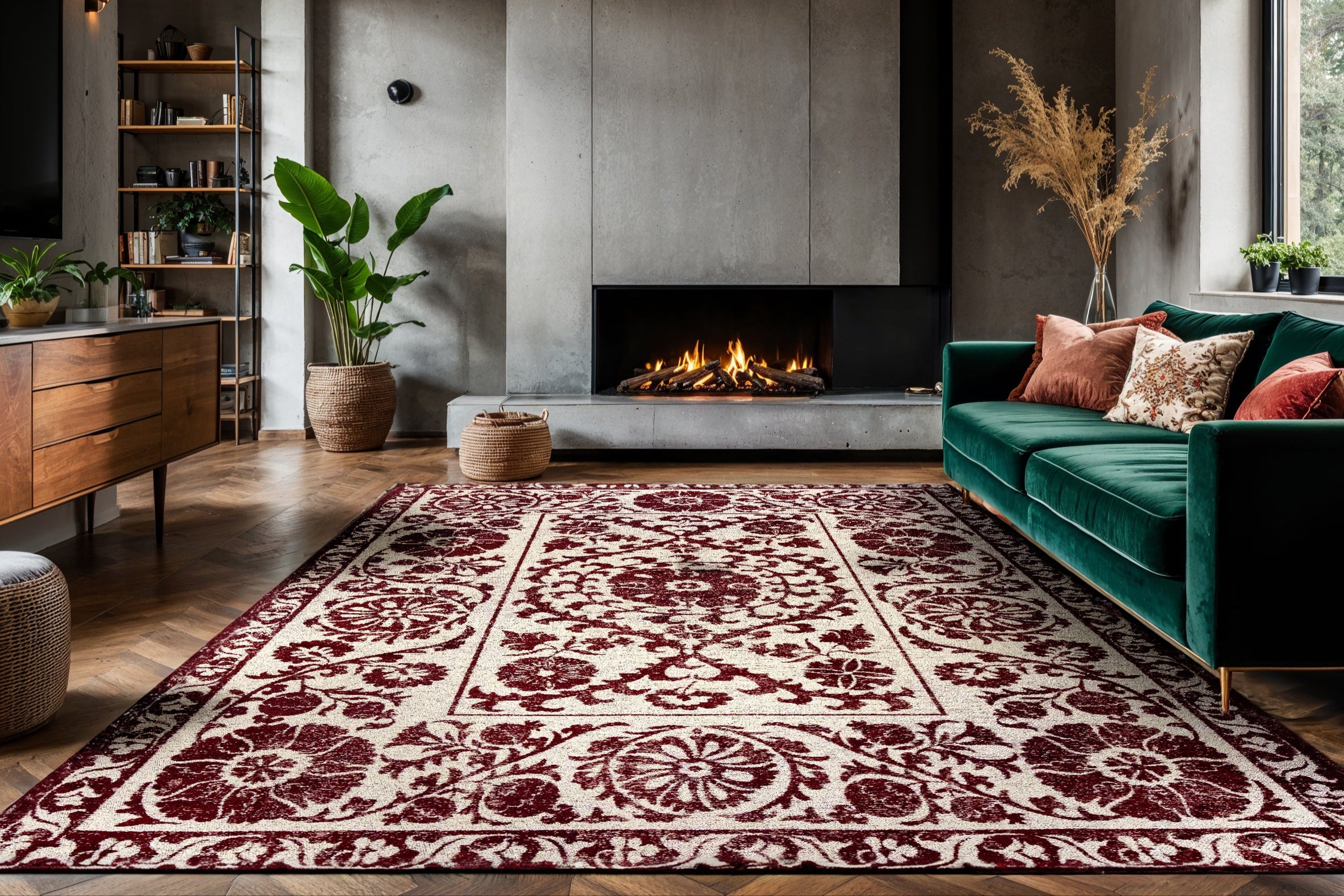 Antiquarian Zephyr Suzani 9734