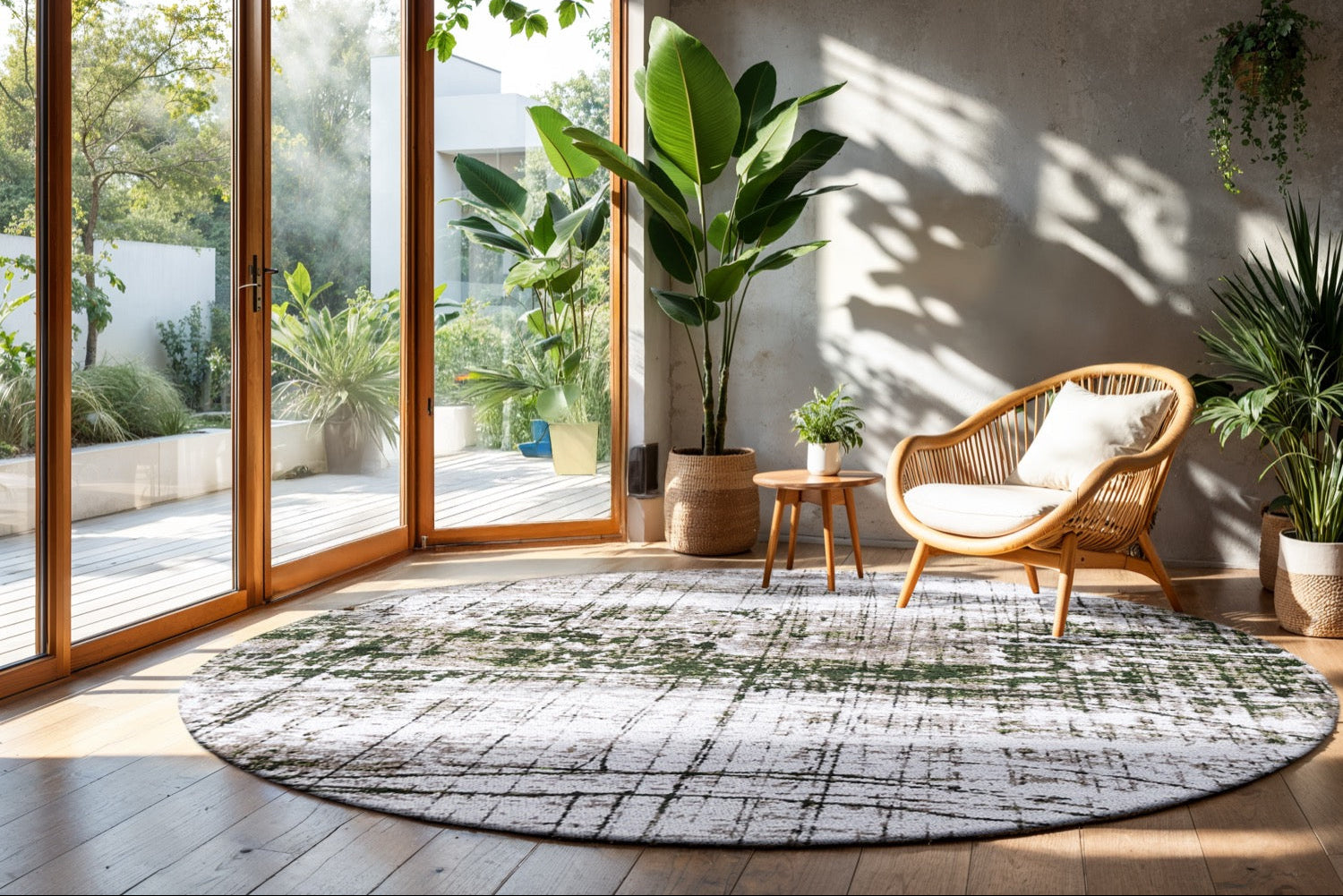 Mad Men Collection Griff Central Green Round 9797