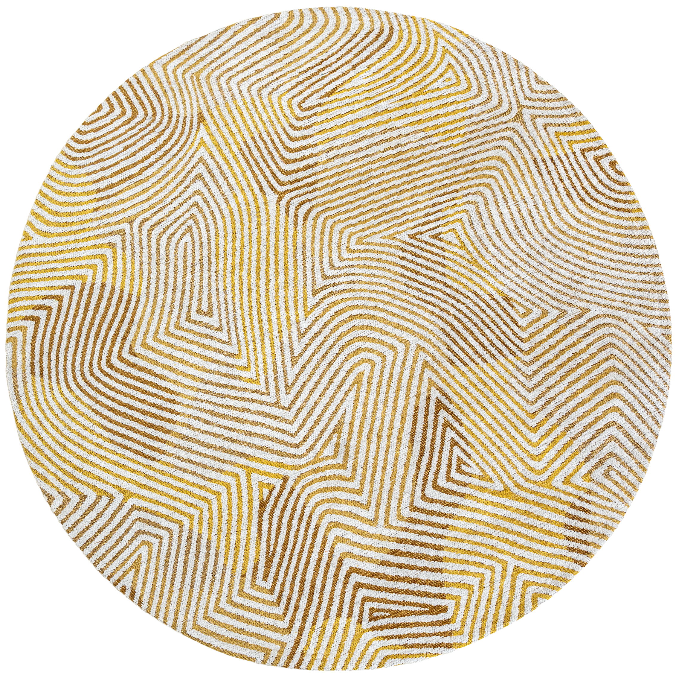 Meditation Collection Coral Yellow Hippy Round 9799