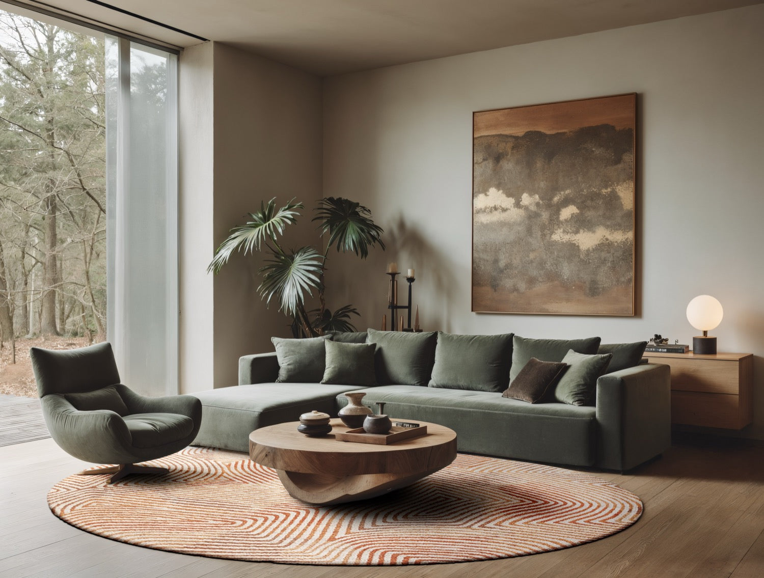 Meditation Collection Coral Indian Sand Round 9800