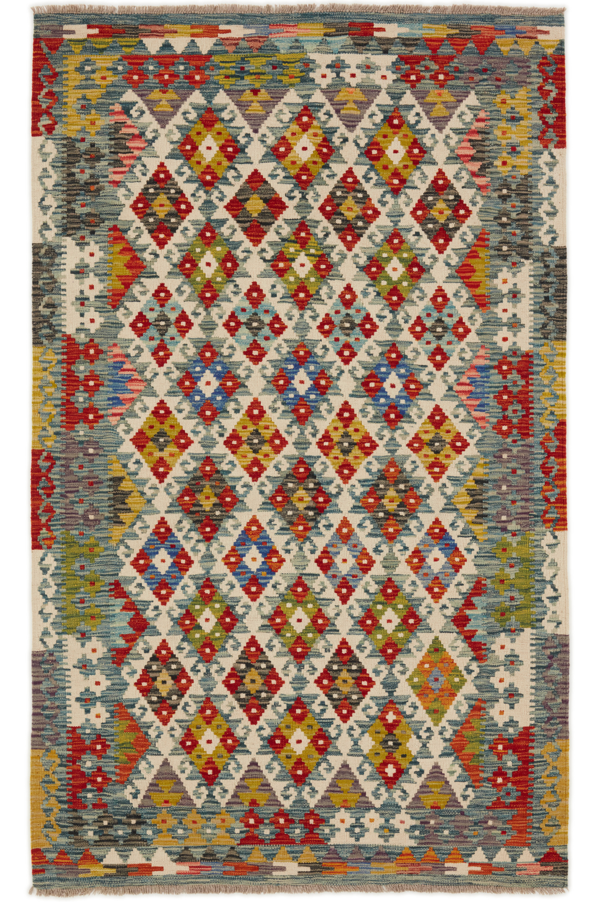 Afghan Kilim Rug 1512904
