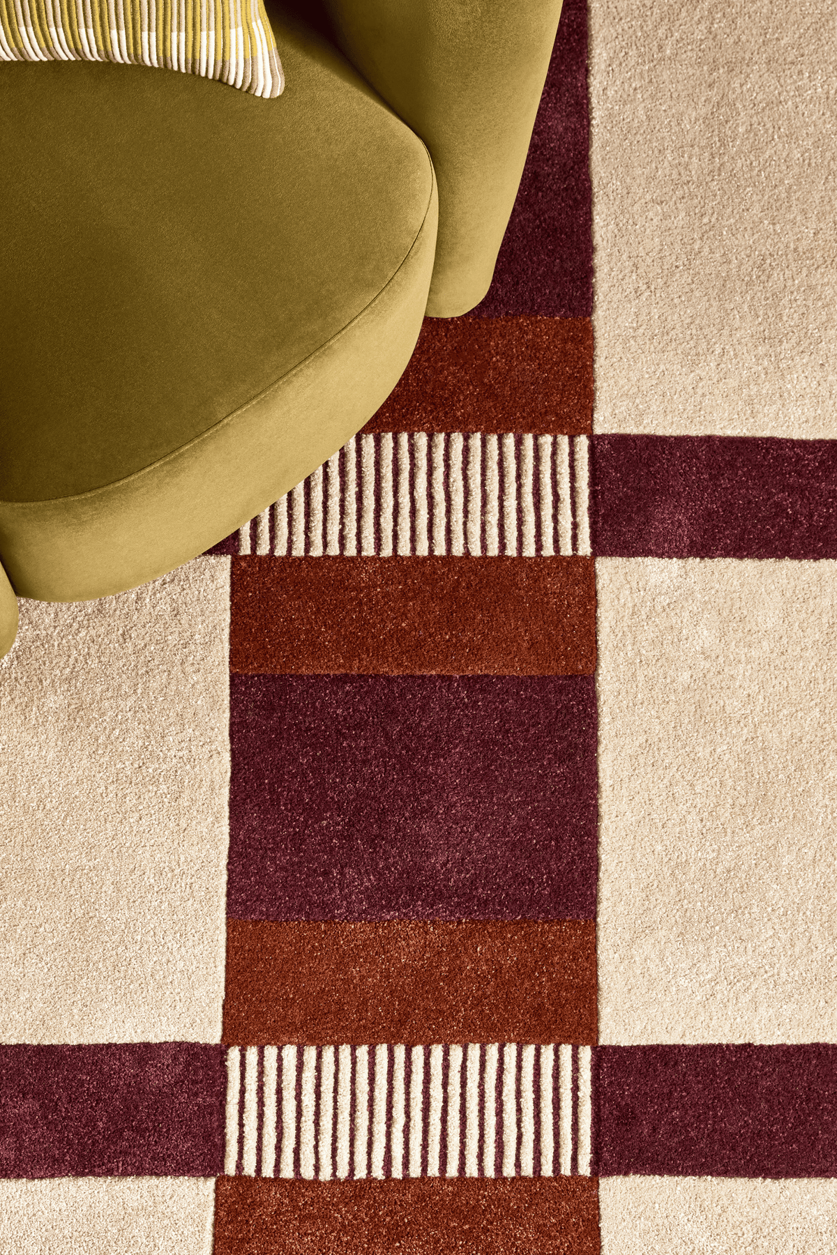 Asiatic x Made Franka Burgundy