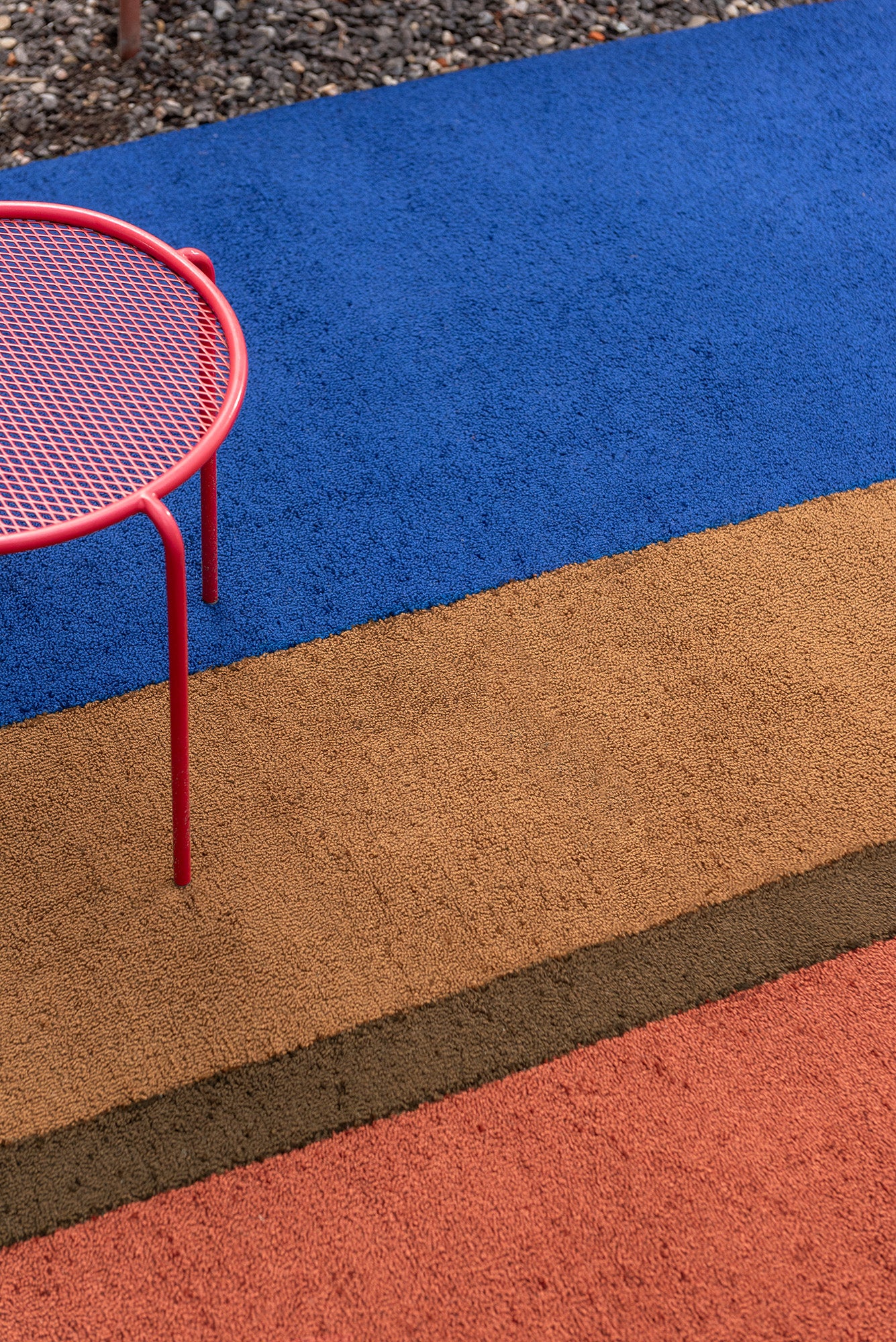 Habitat Festival Stripe Blue Outdoor 496518