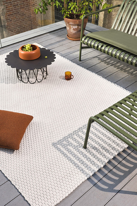 environmental beige modern indoor outdoor polyethylene weatherproof rug