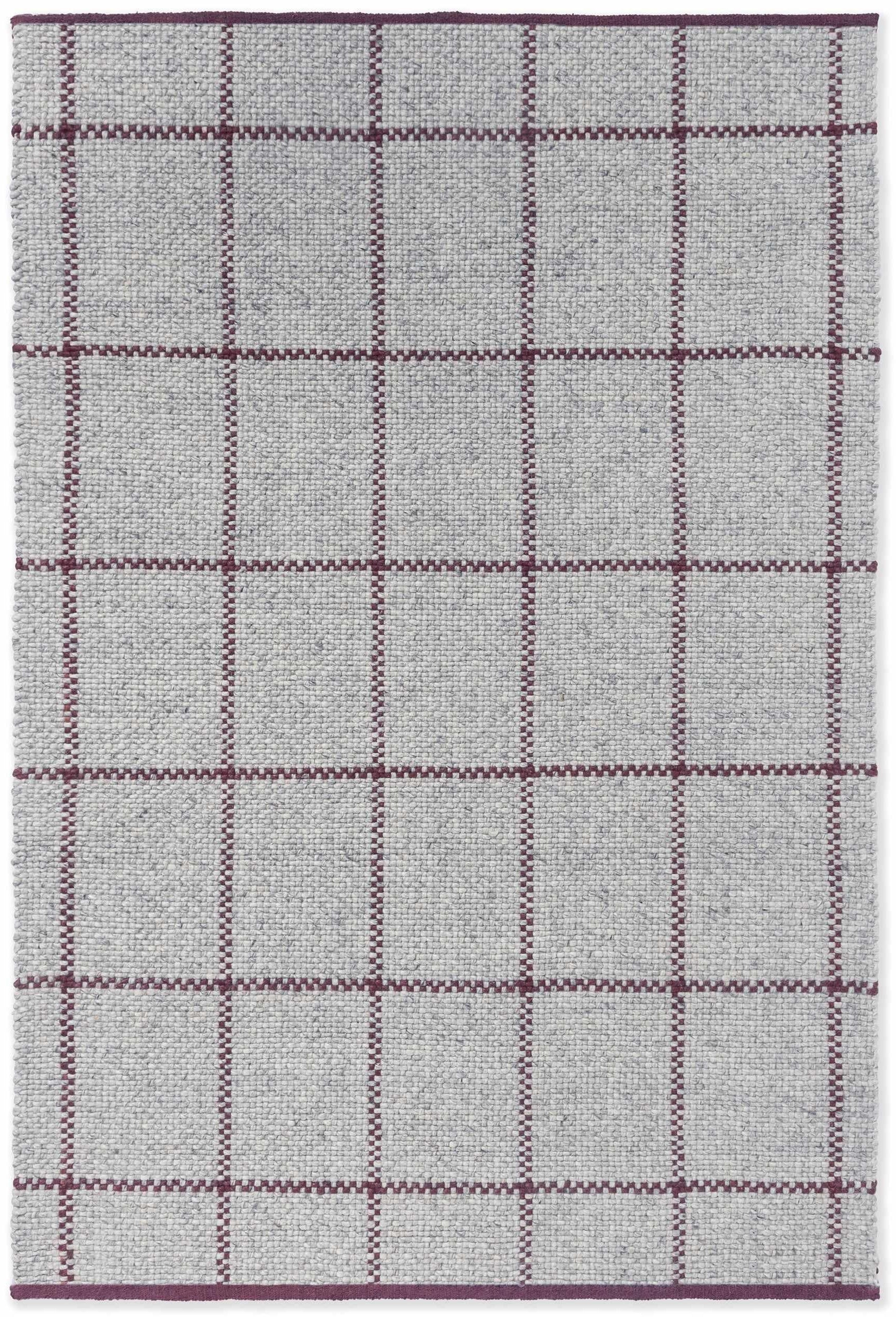 Brink & Campman Craft Matter Check Ash/Stone Red 49100