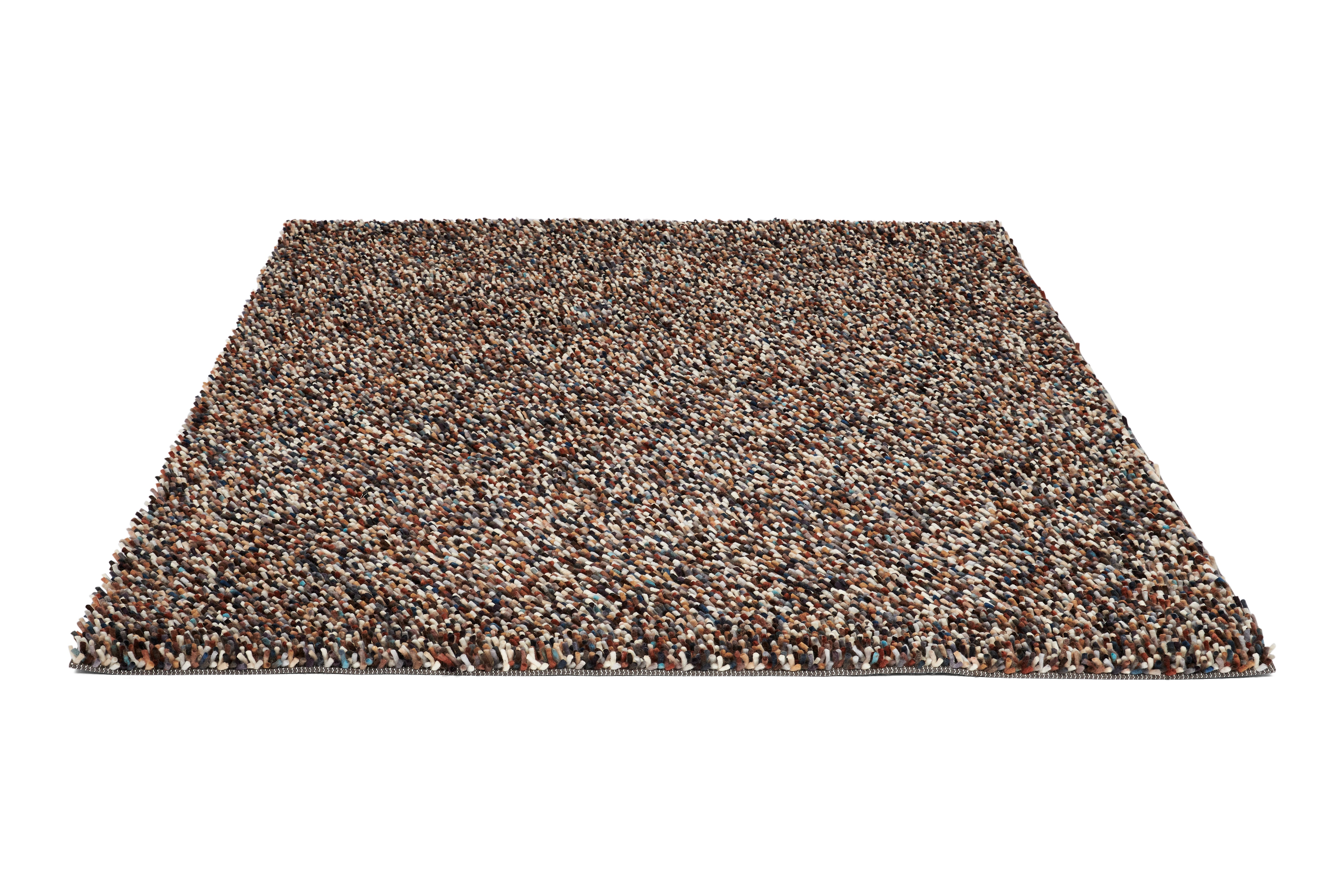 brink & campman shagpile rug in grey