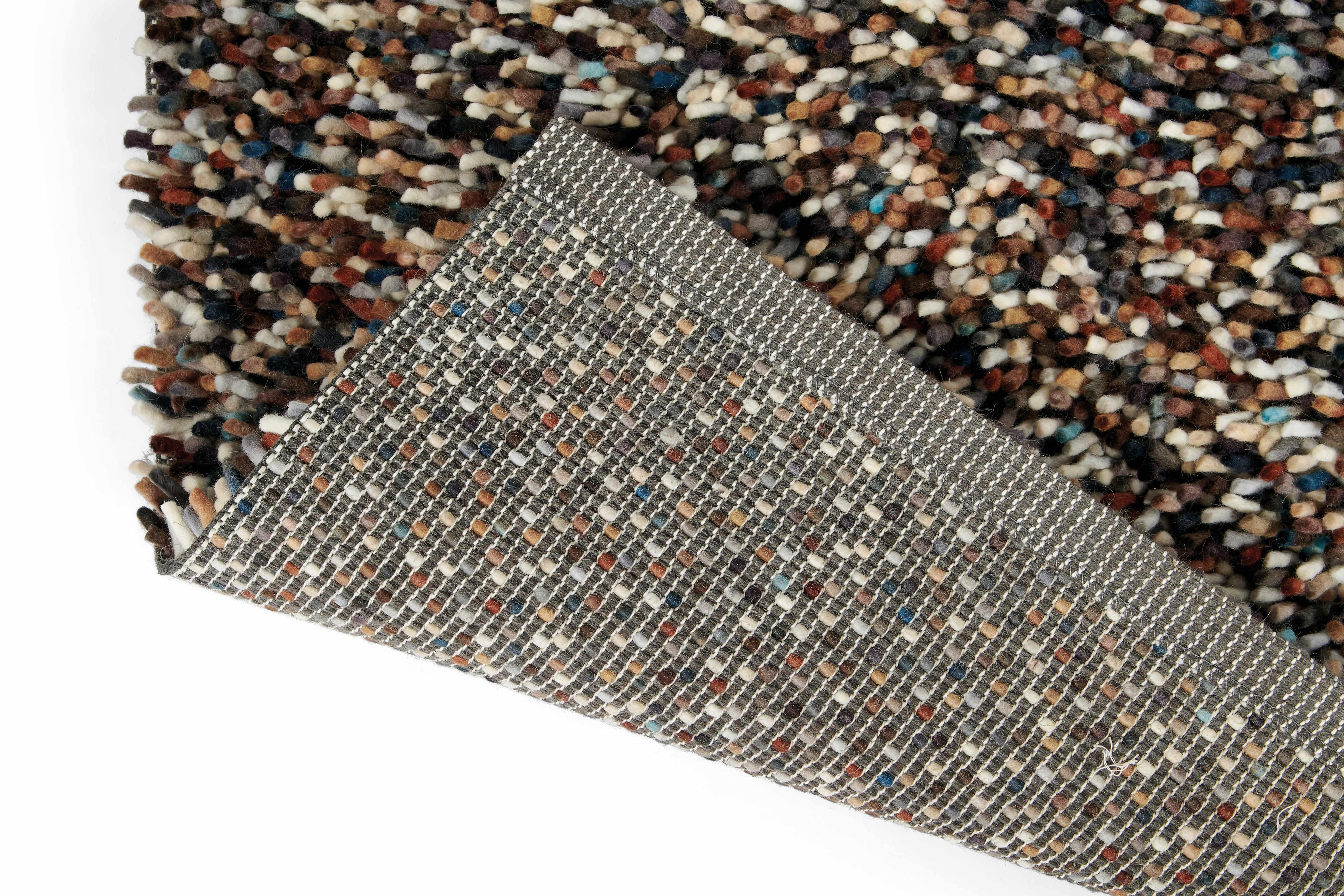 brink & campman shagpile rug in grey