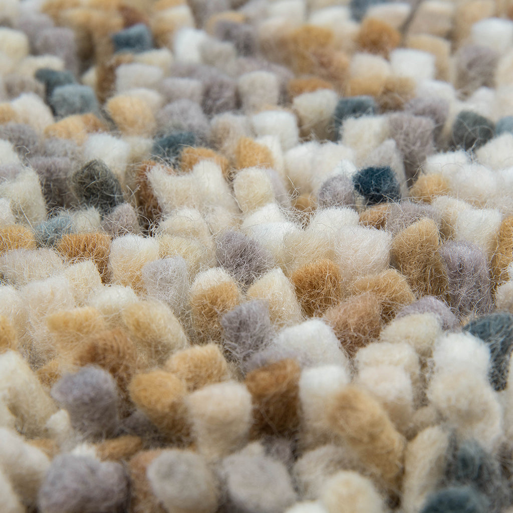 brink & campman shagpile rug in brown