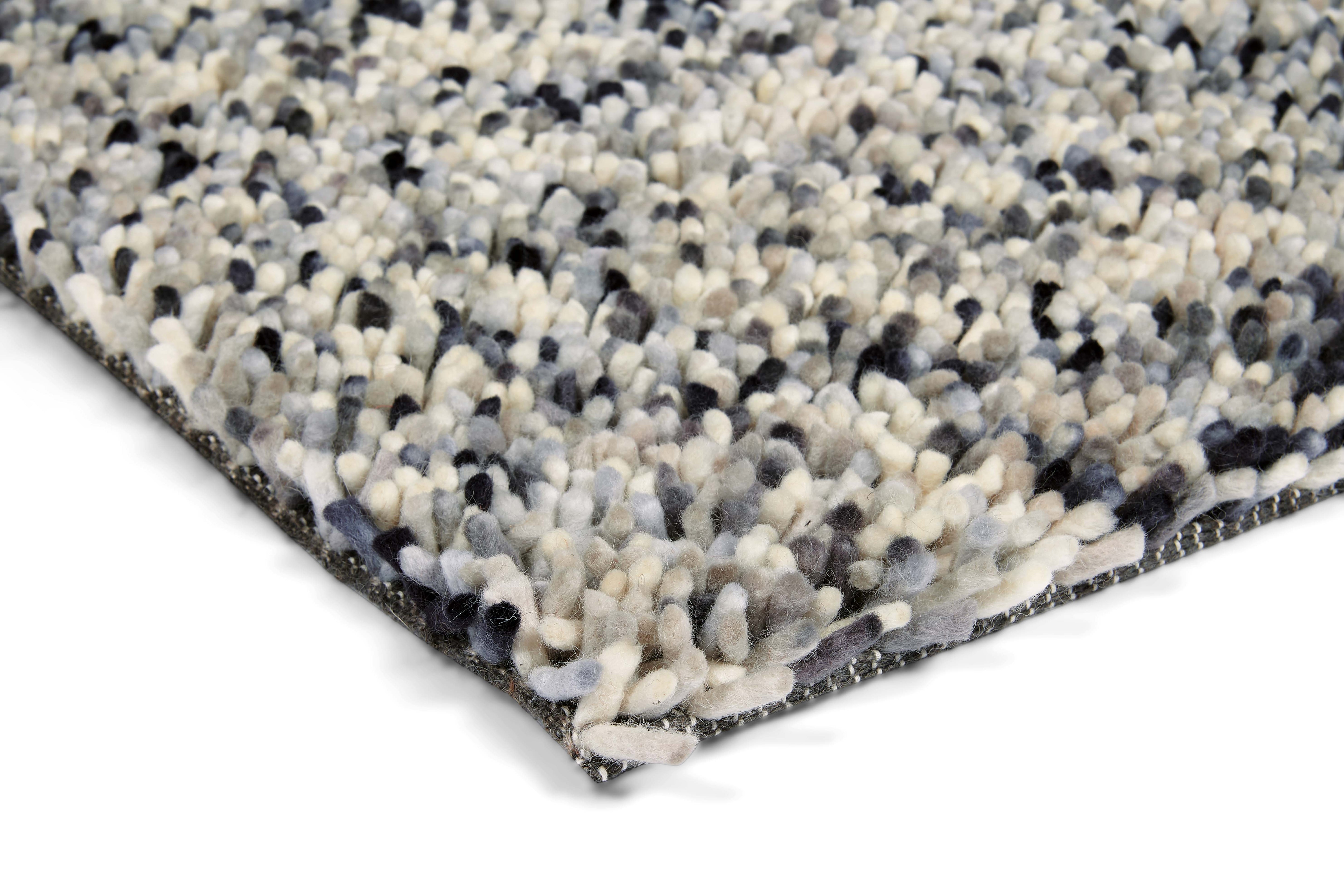 grey brink & campman shagpile rug