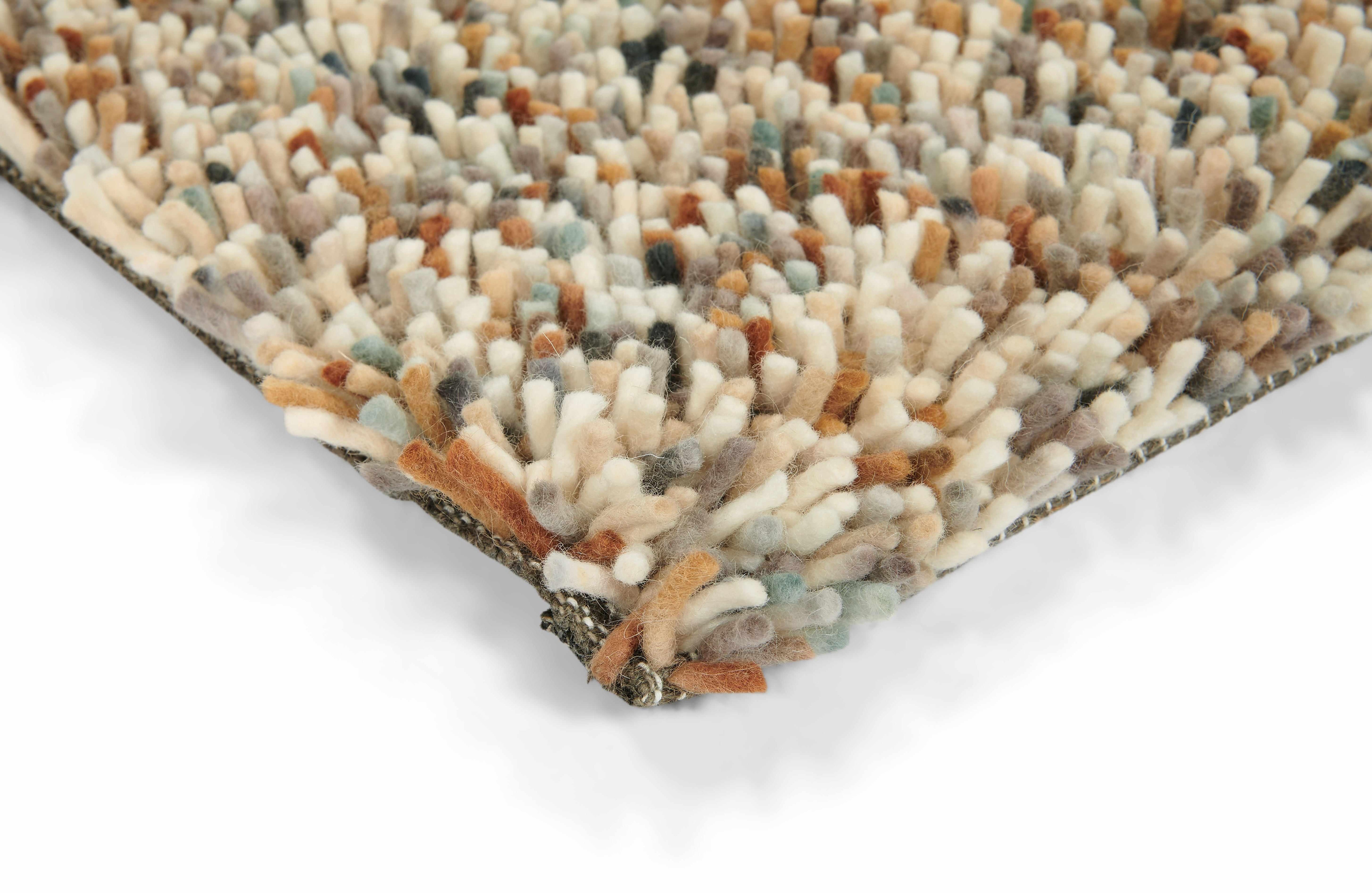 light brown brink and campman shagpile rug