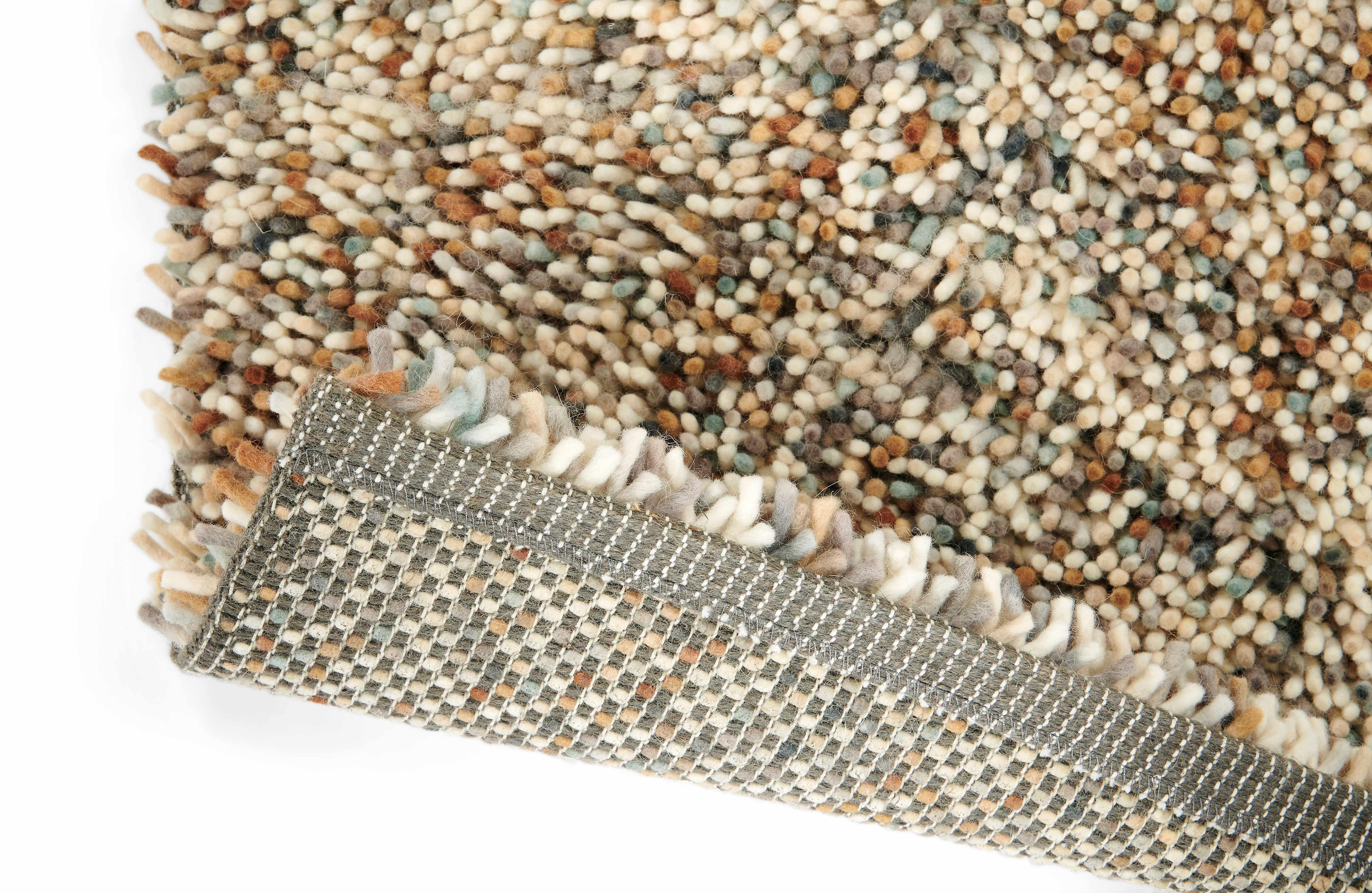 light brown brink and campman shagpile rug