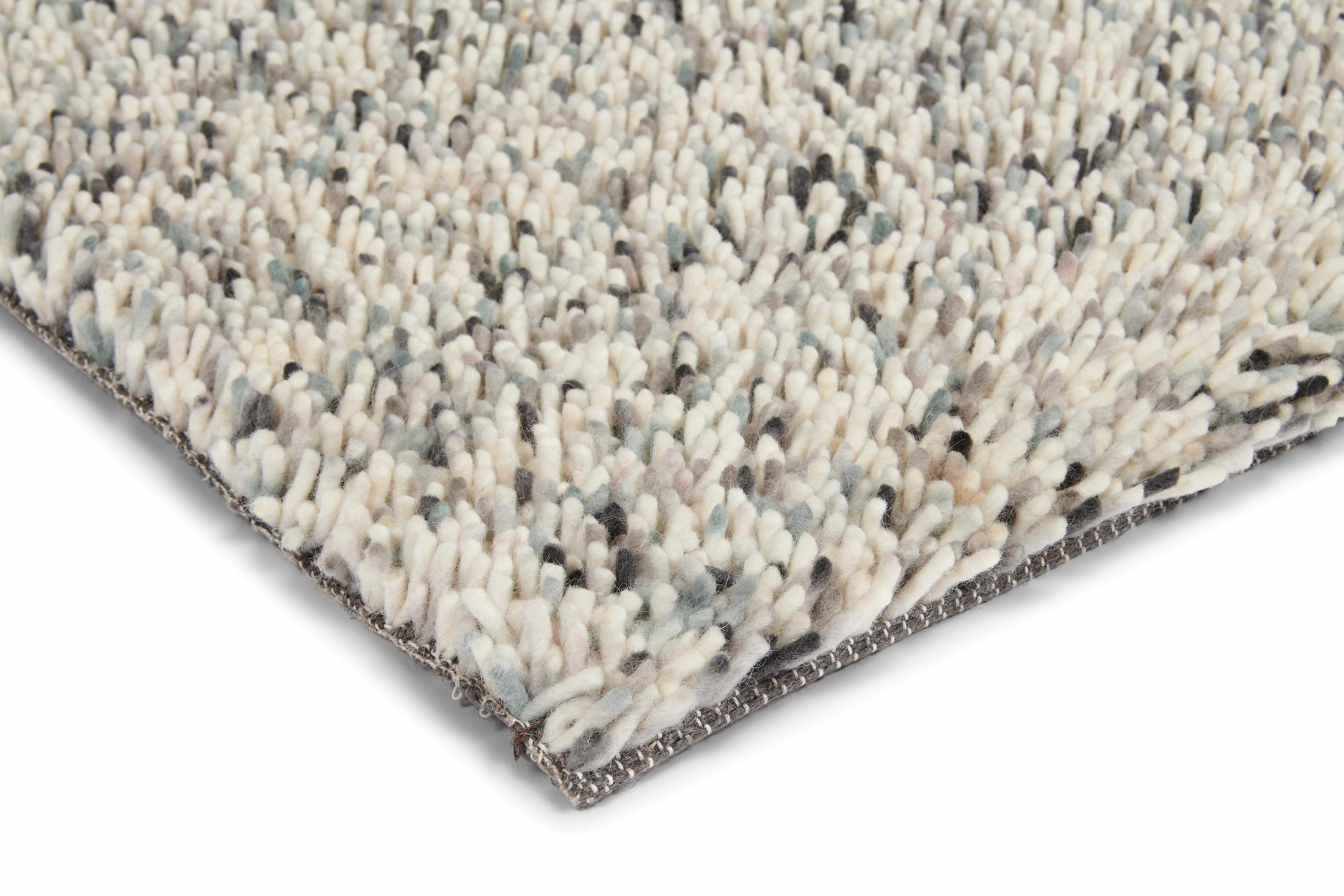 light grey brink and campman shagpile rug