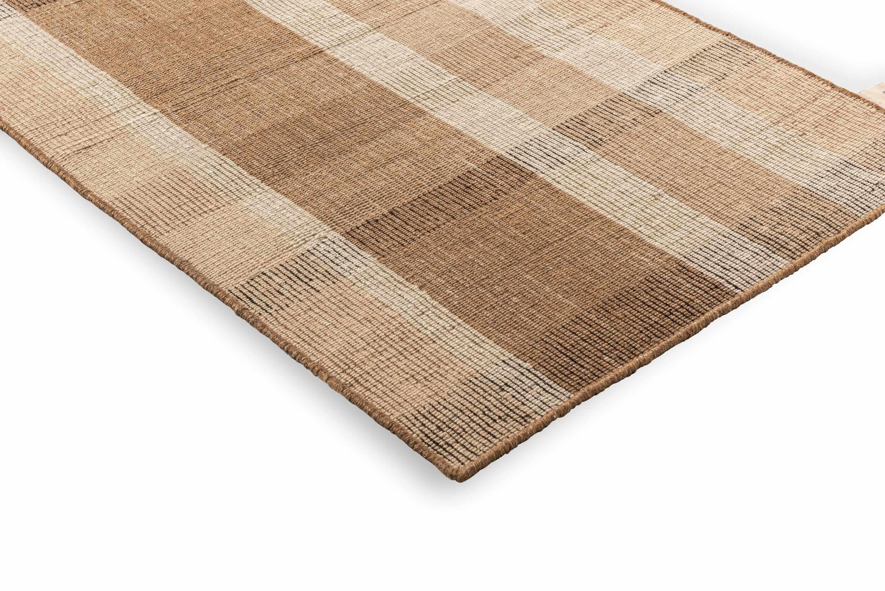 Zona Cashew Block Stripe Outdoor Runner 497501