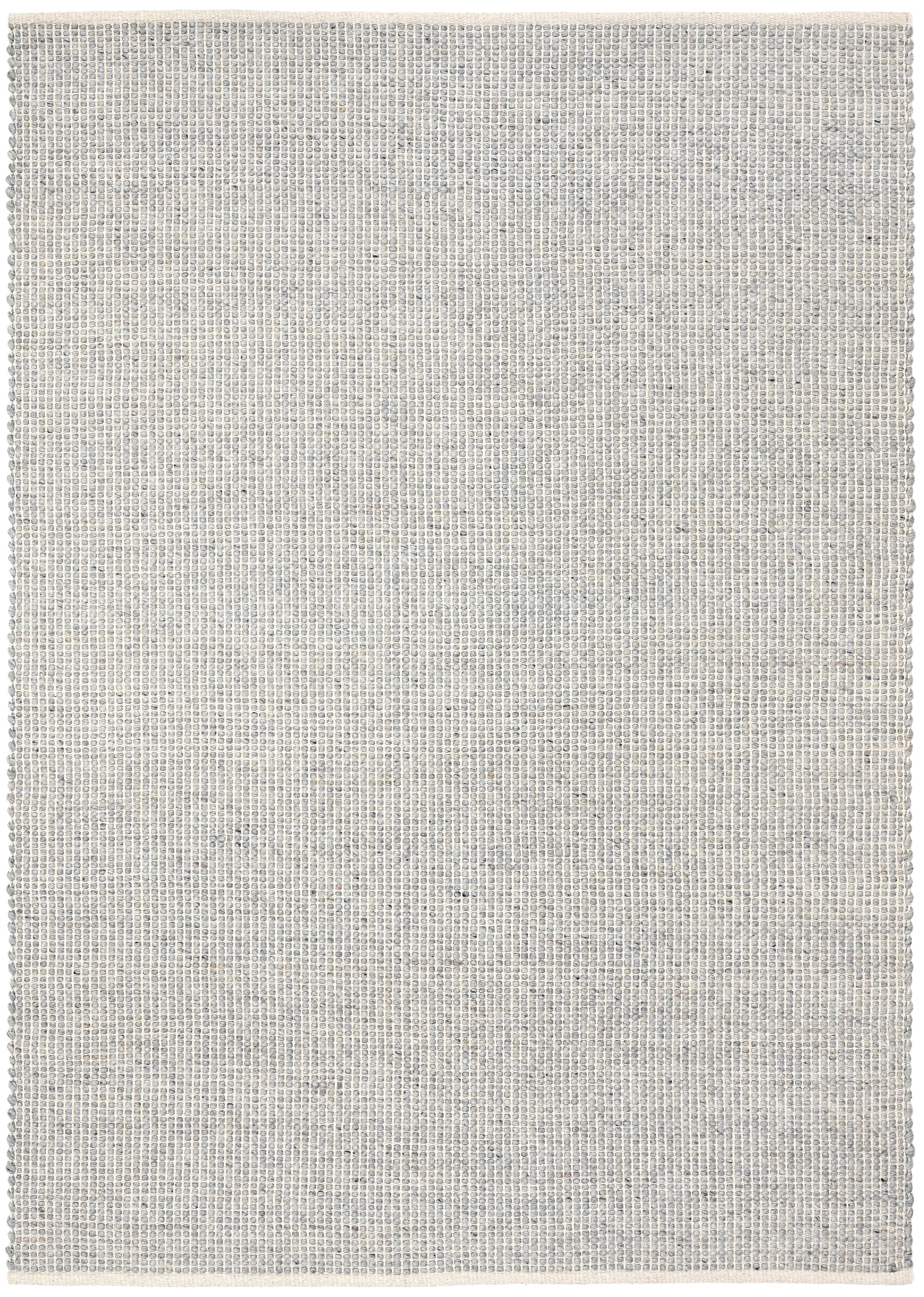 Textured wool grey area rug