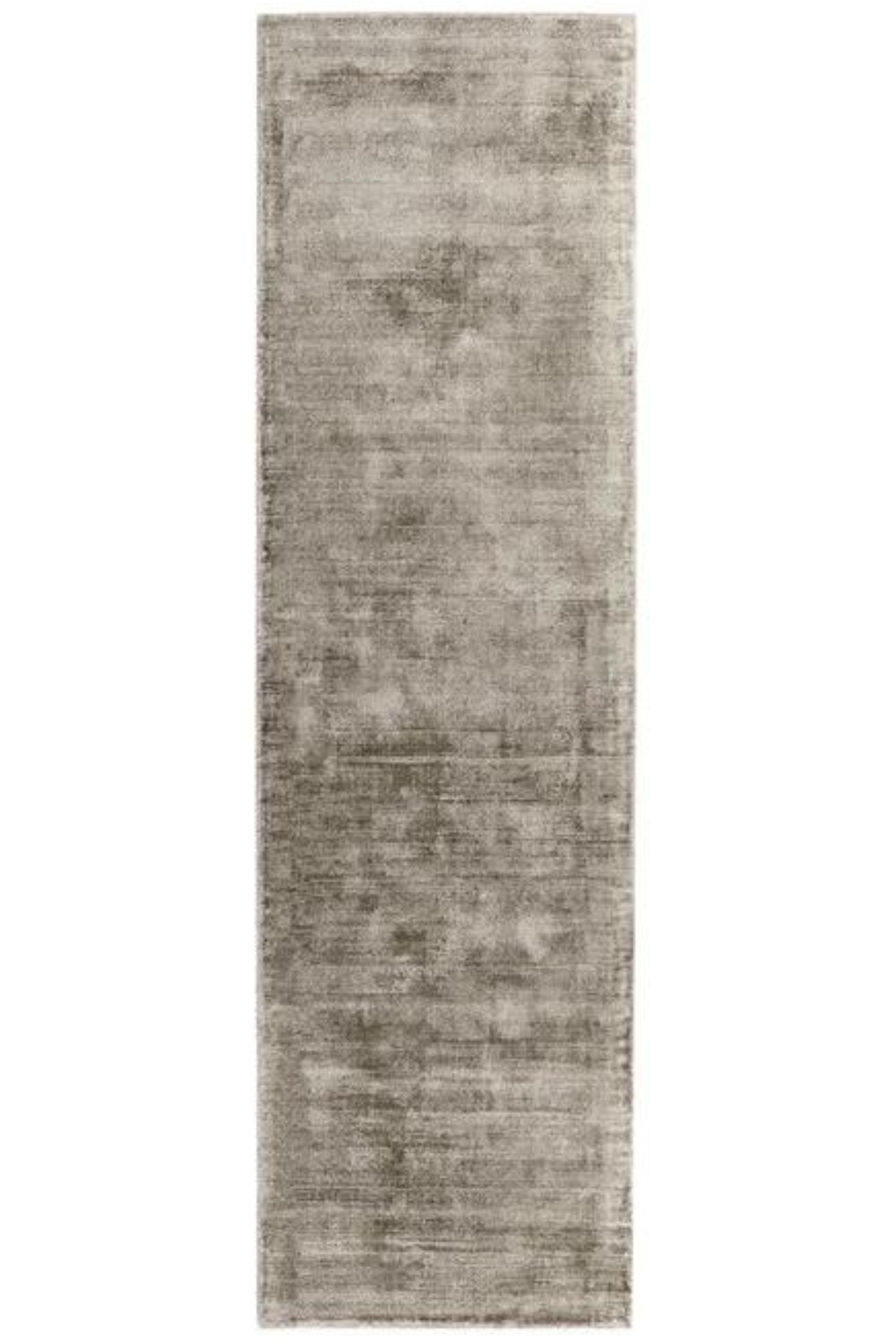 Moleskin colour plain runner rug