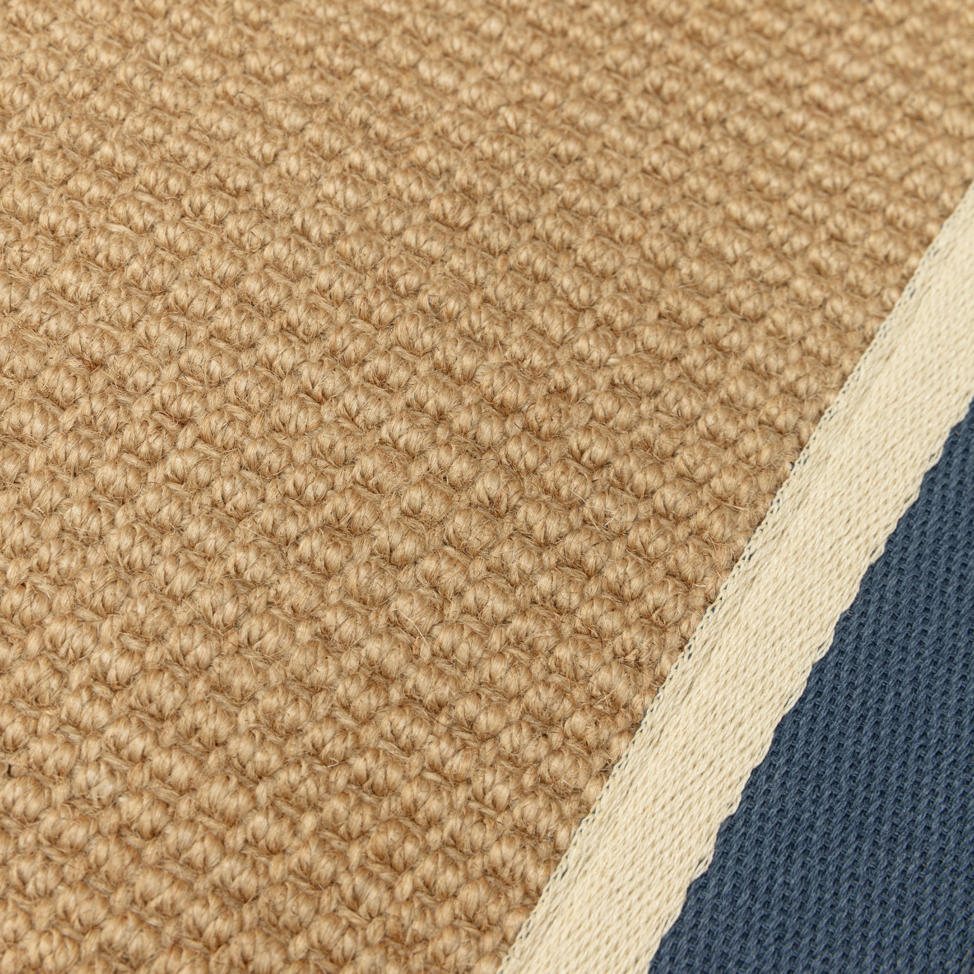 Bordo Boucle Blue Cream Doormat