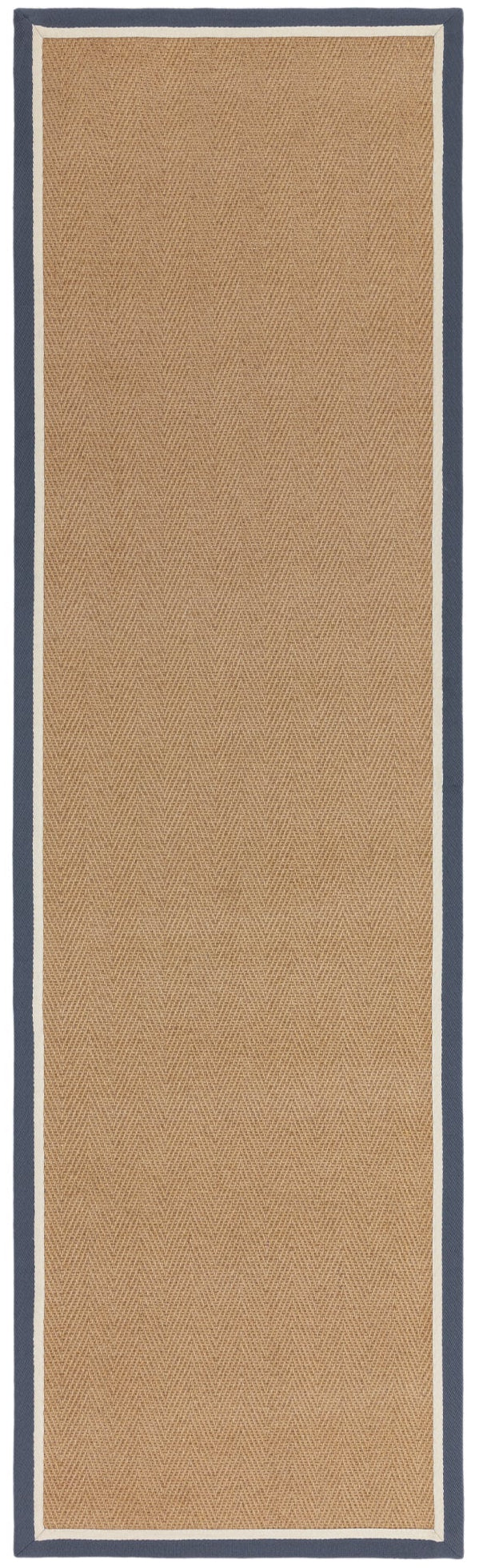Bordo Herringbone Slate Cream Runner