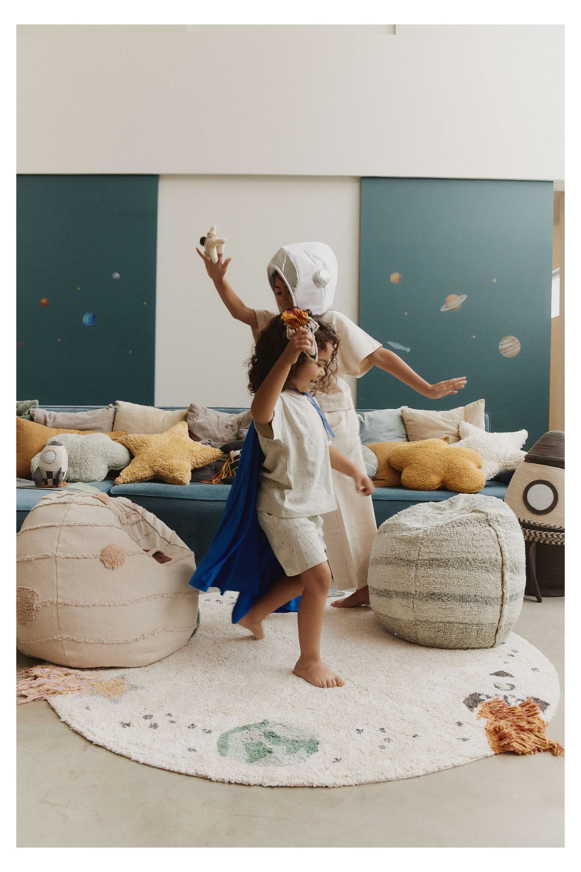 Washable Rug Interstellar Journey