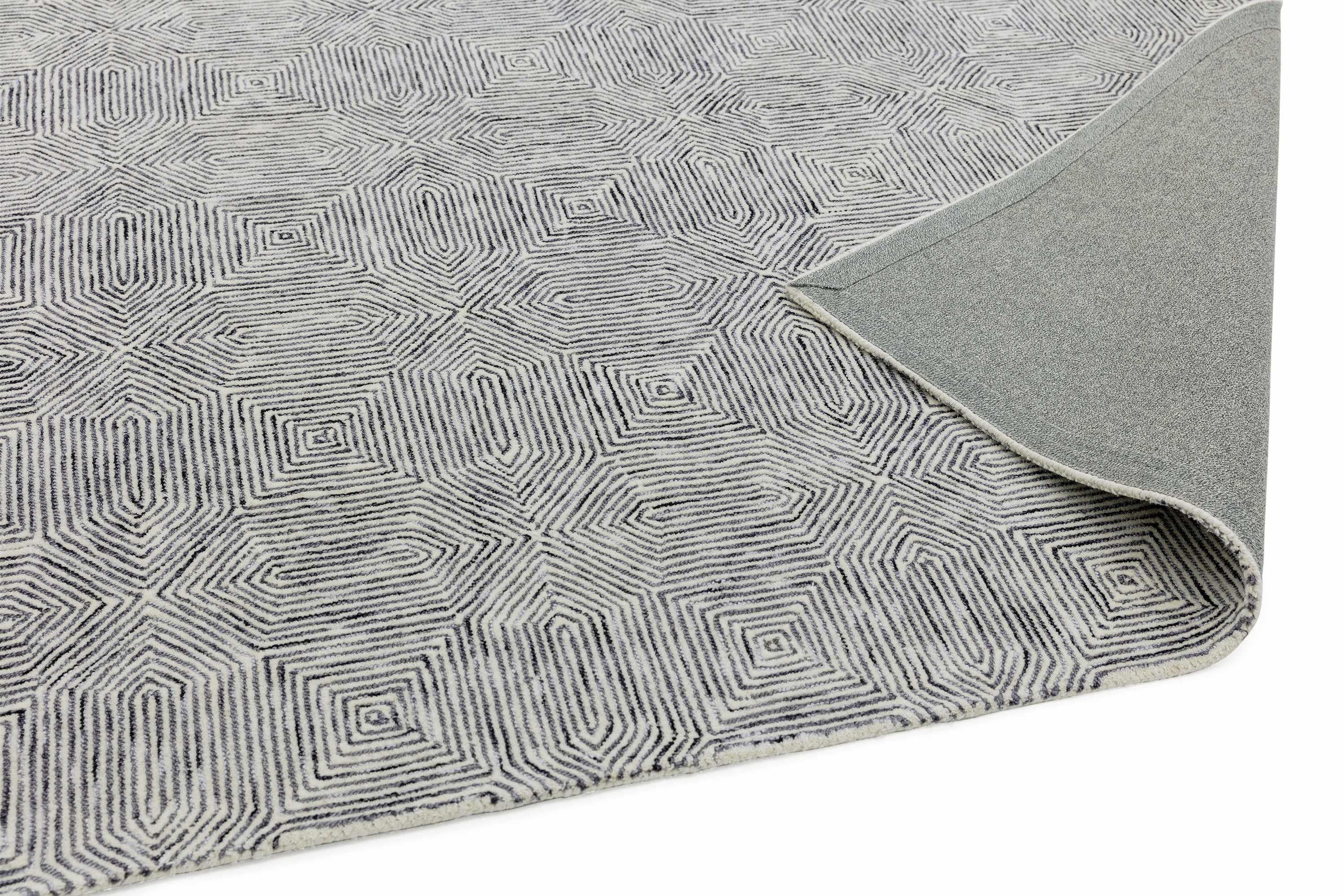 Camden Black & White Rug