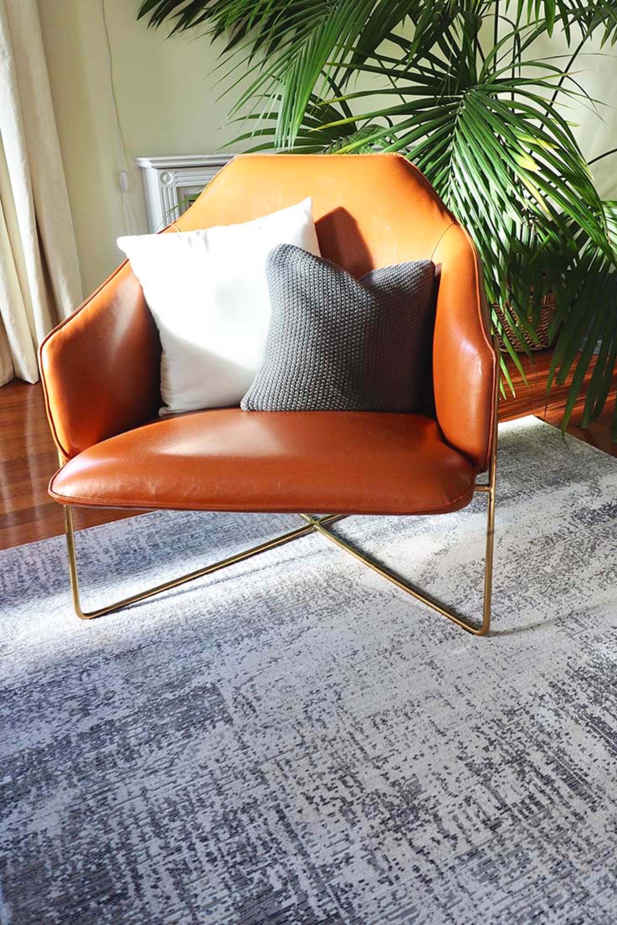 modern grey abstract area rug