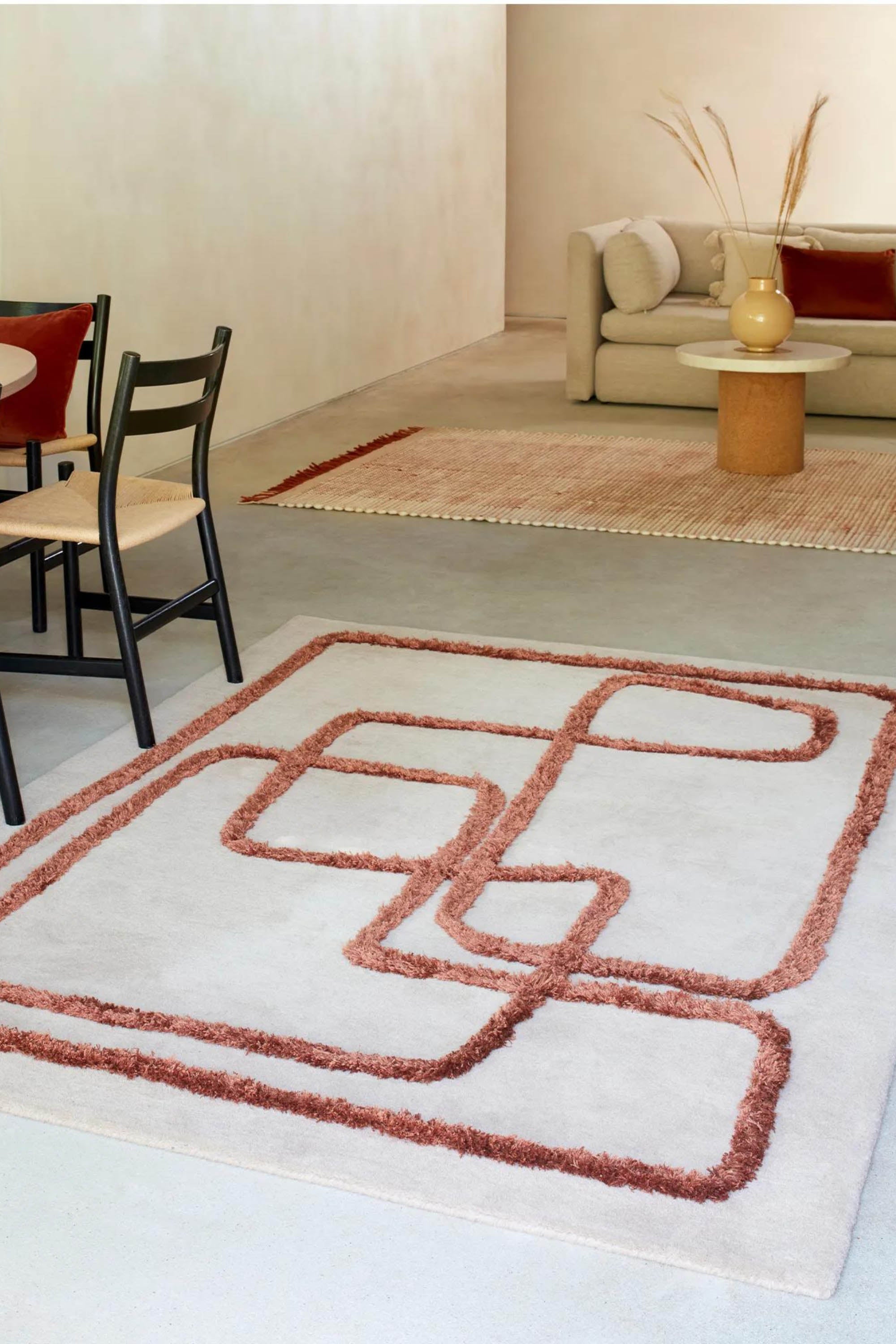 Infinity Copper Rug