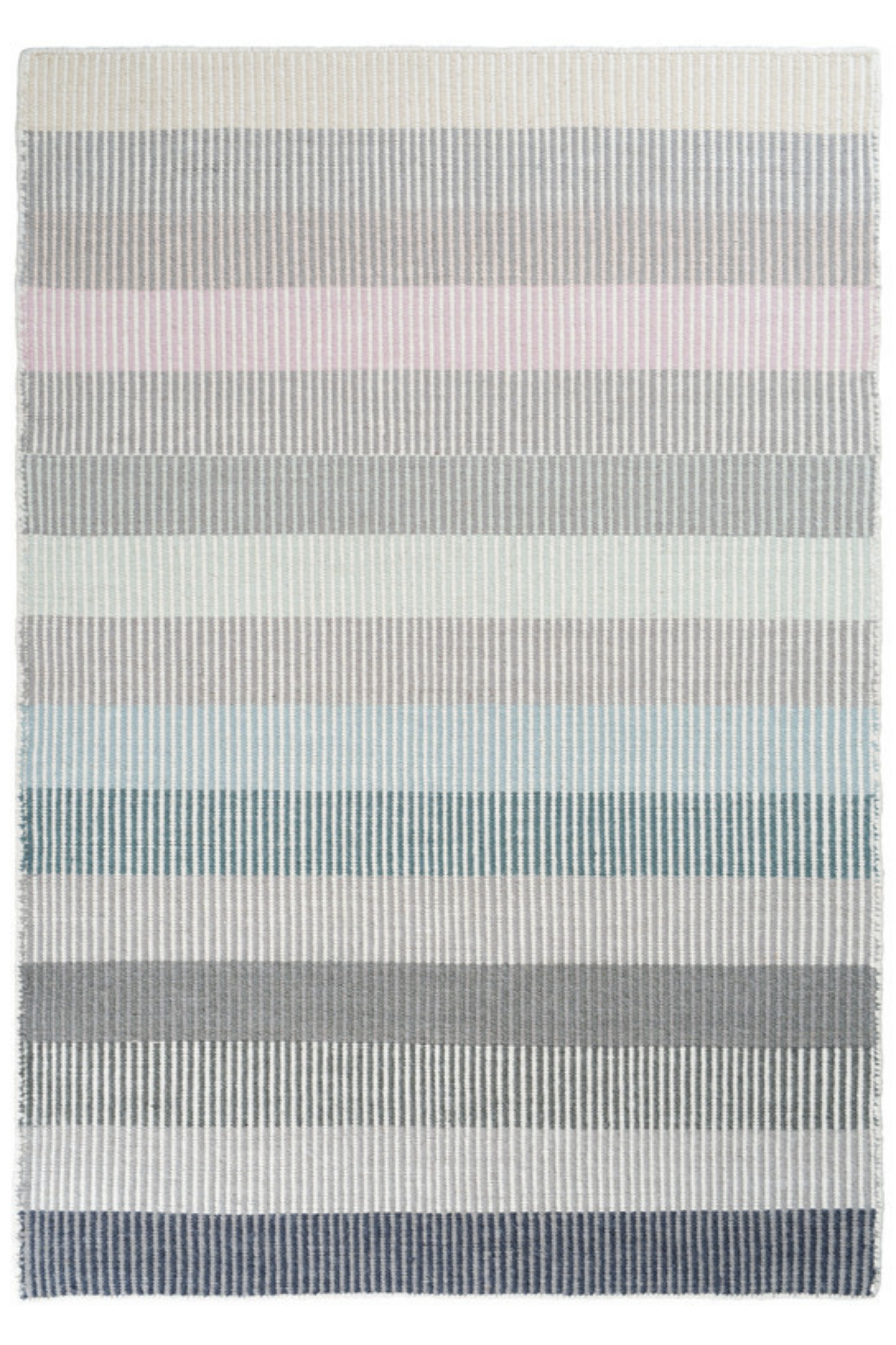 Woven multicolour wool rug