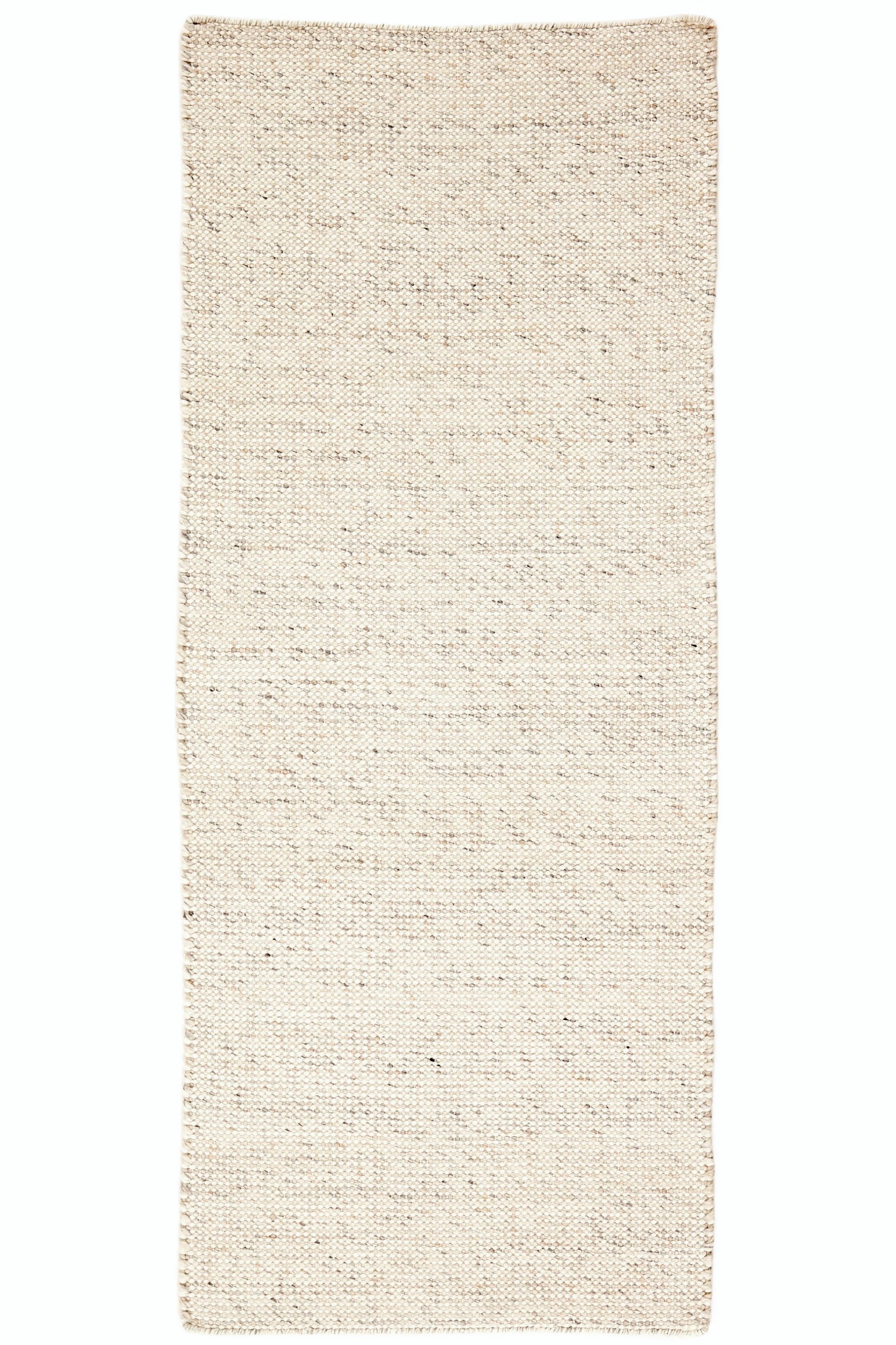 Grey textured hallway runner