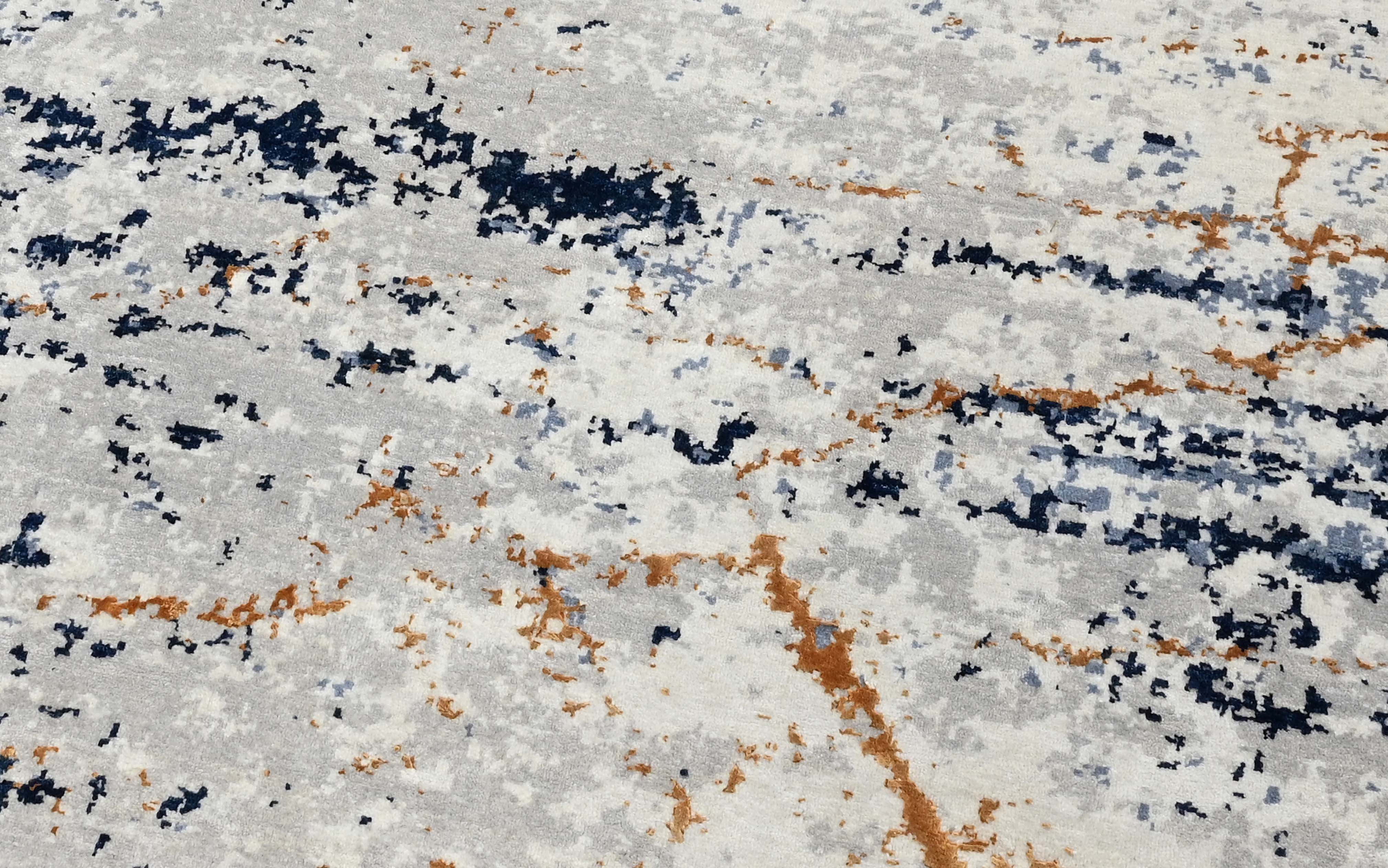 Modern multicolour luxury abstract rug