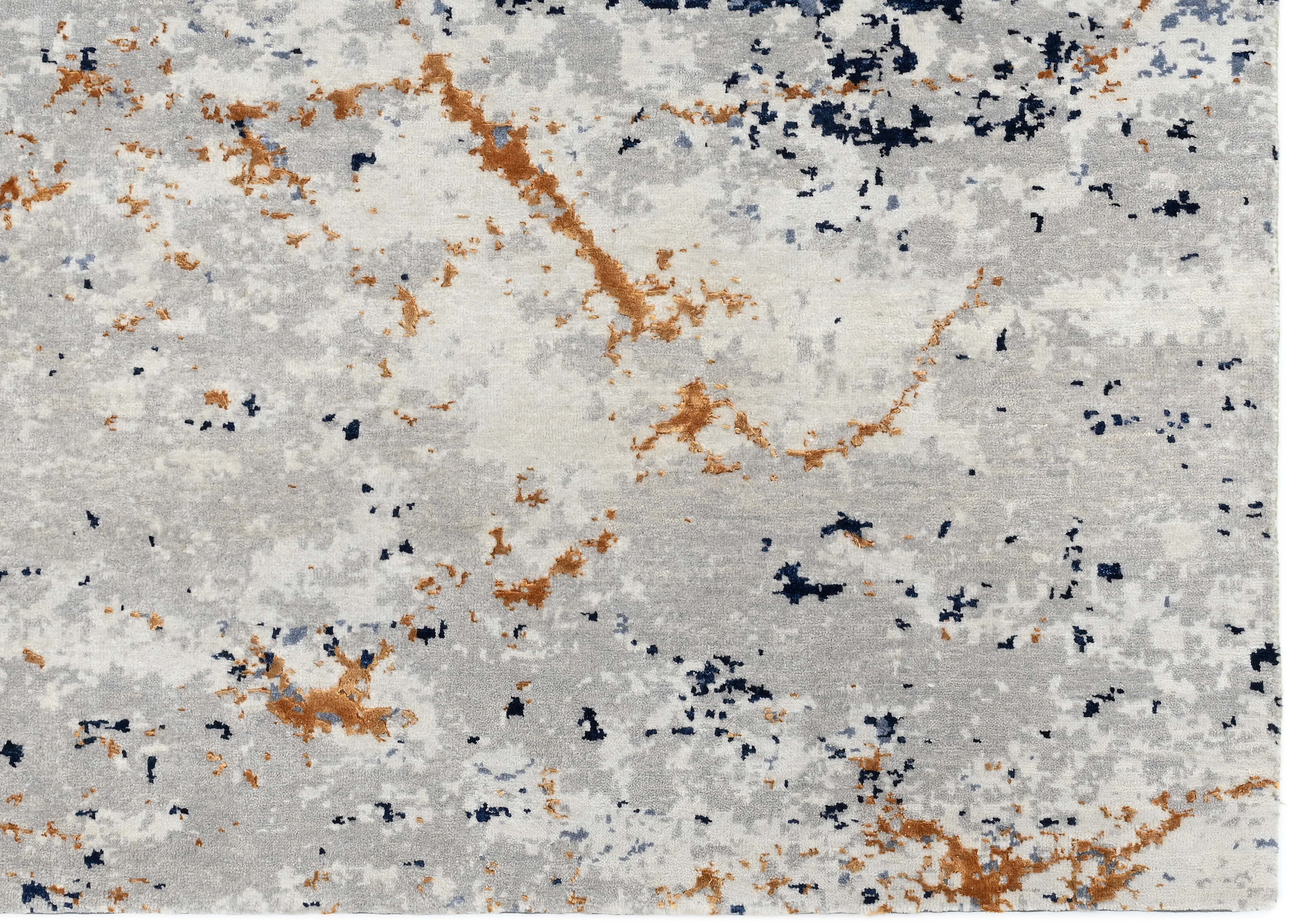 Modern multicolour luxury abstract rug