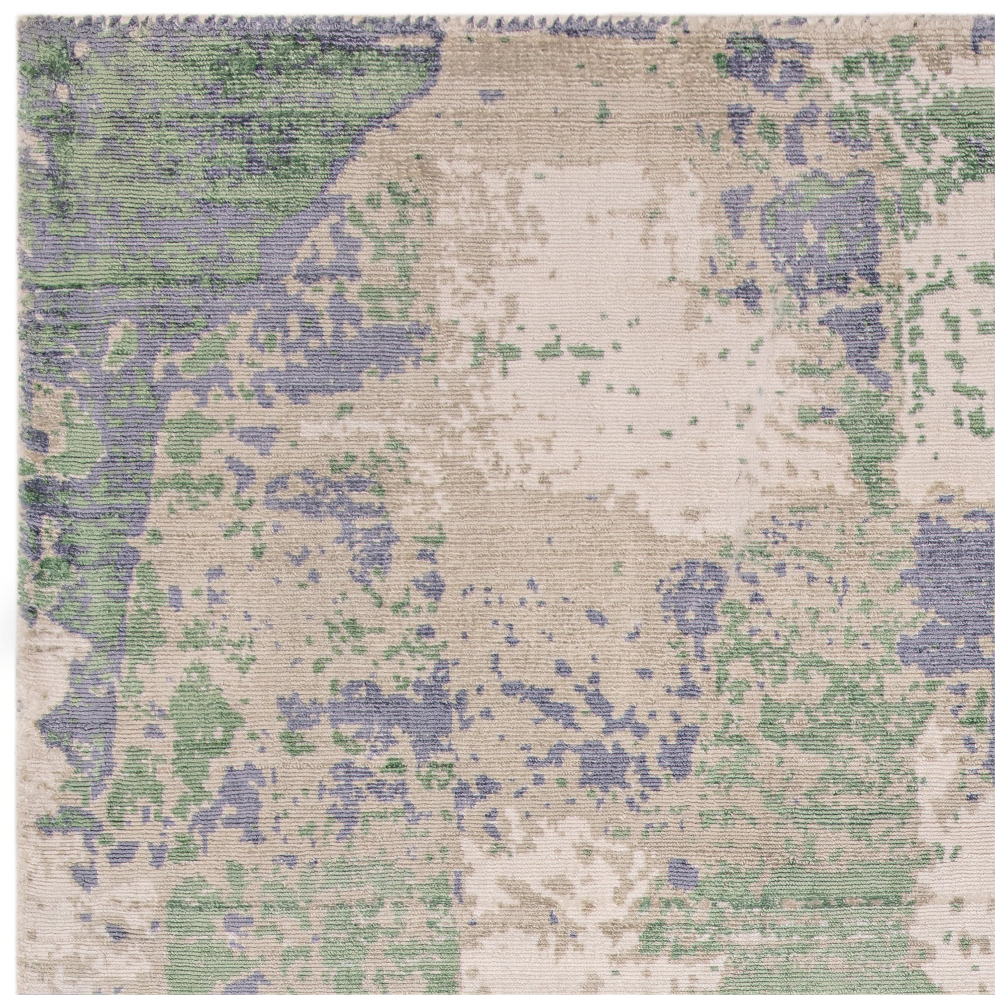 Gatsby Green Abstract Tonal Rug