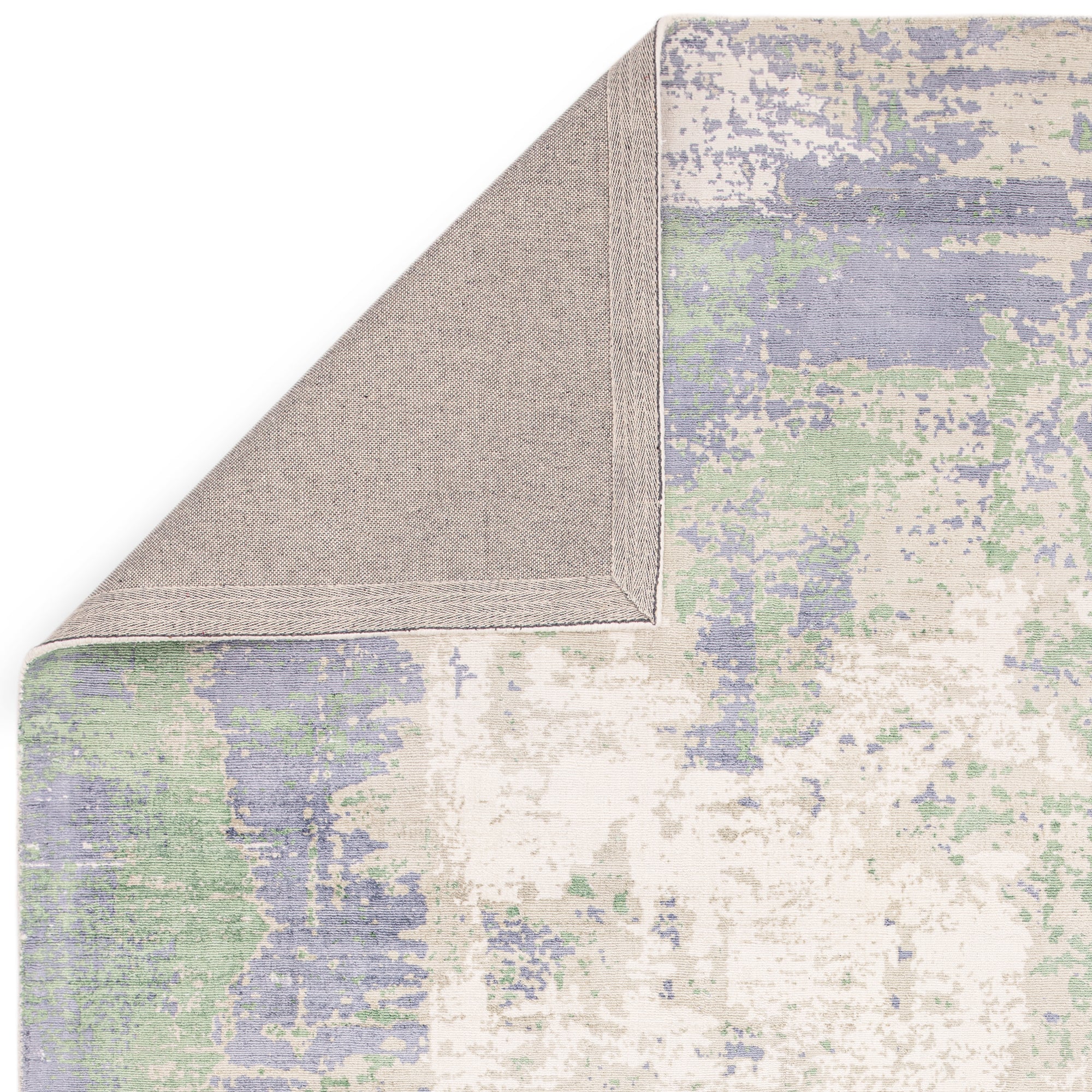 Gatsby Green Abstract Tonal Rug