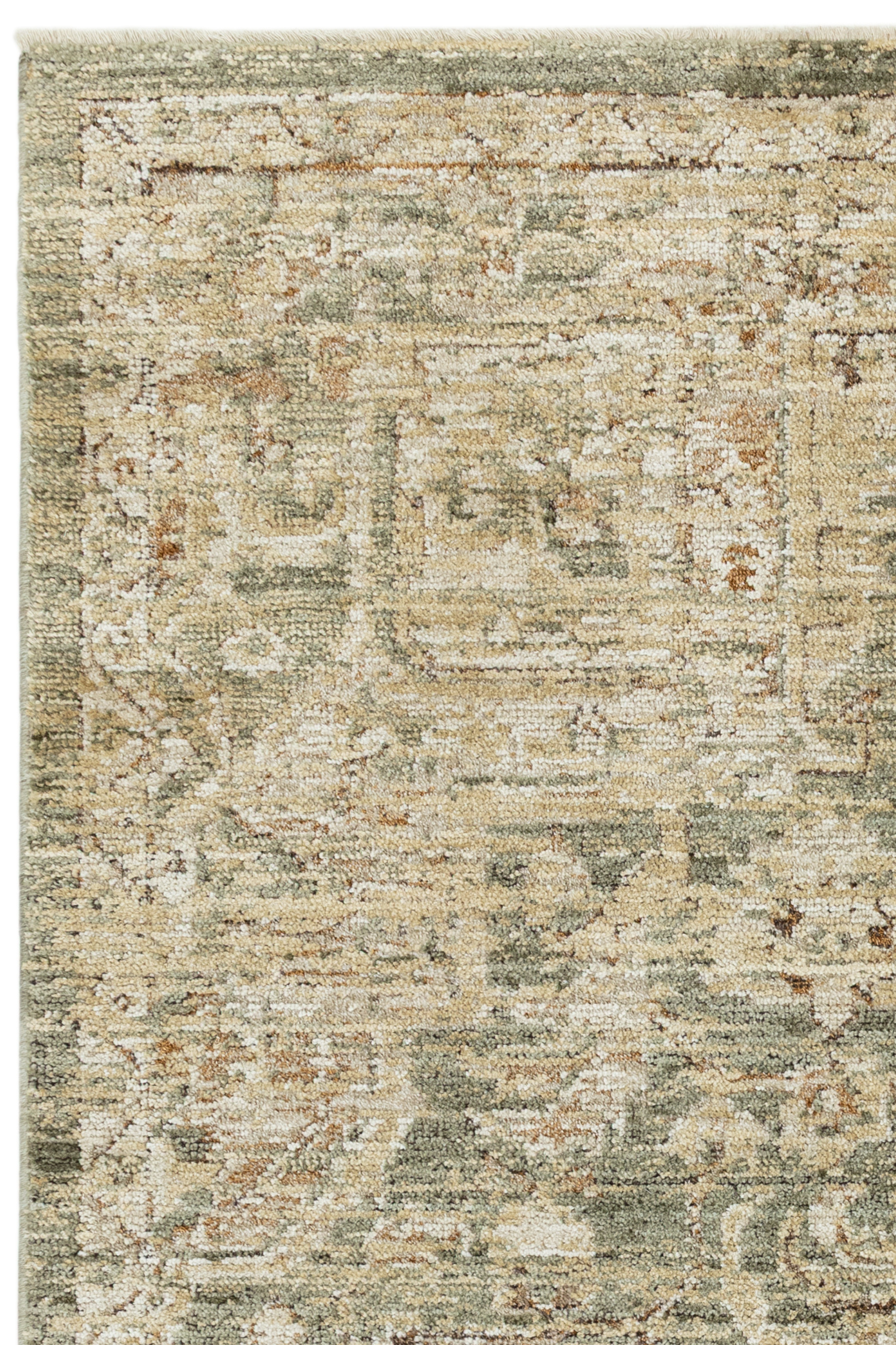 Heriz Serapi Green Rug