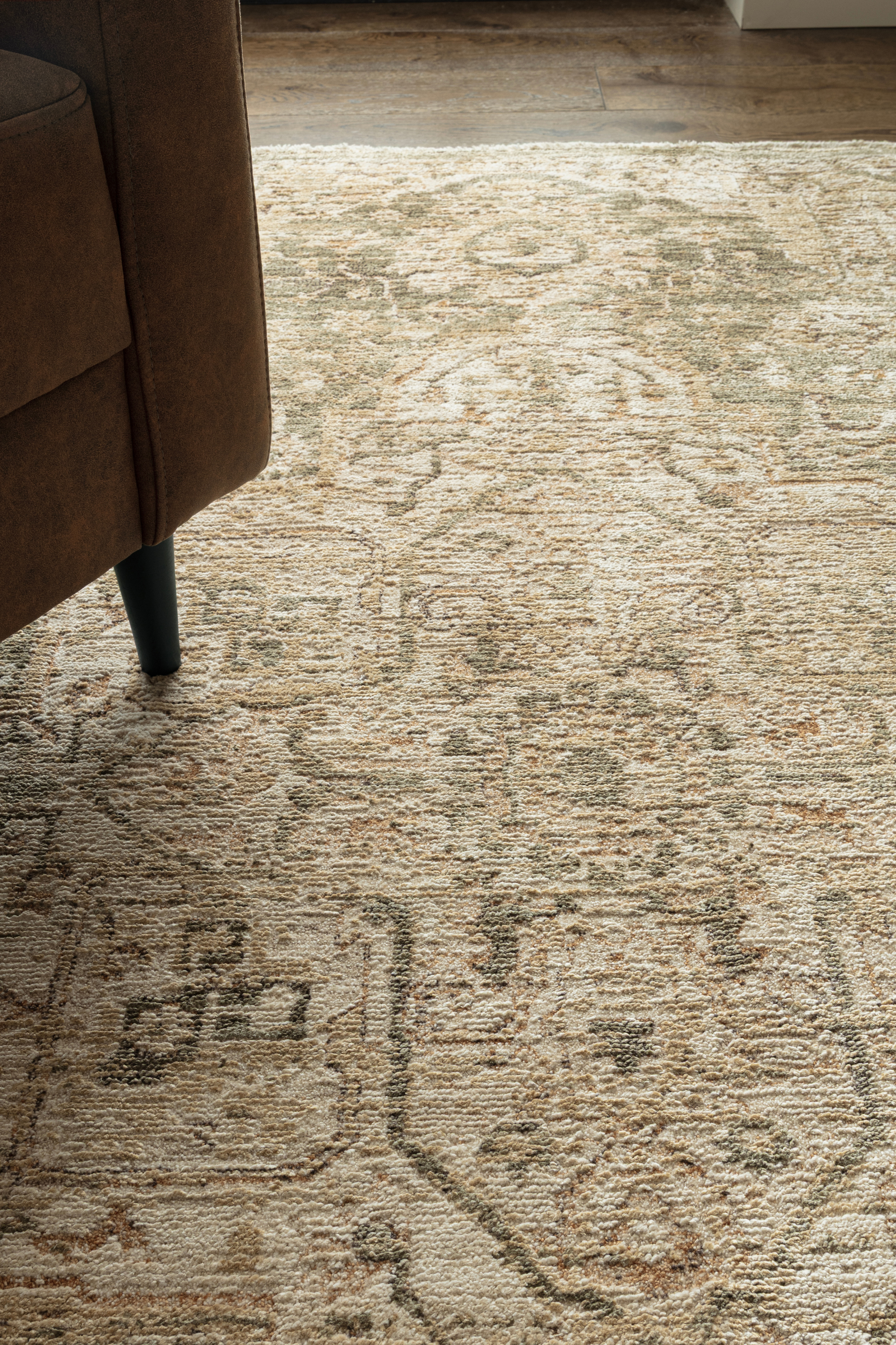 Heriz Serapi Green Rug