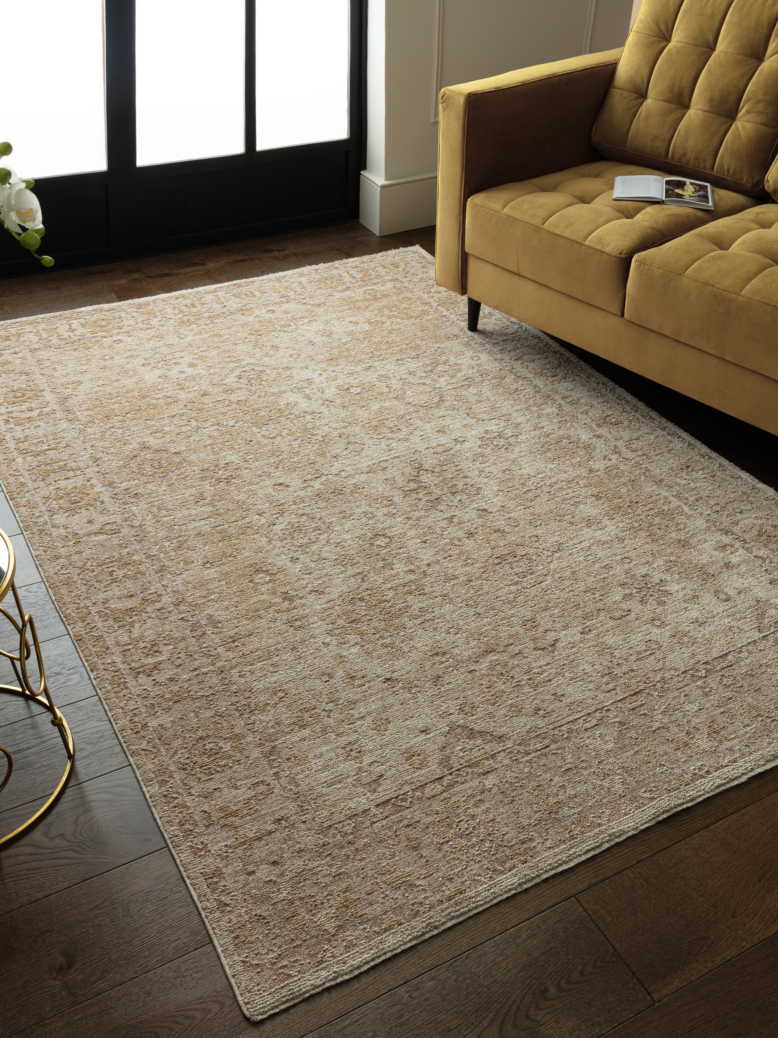 Heriz Ornate Beige Rug