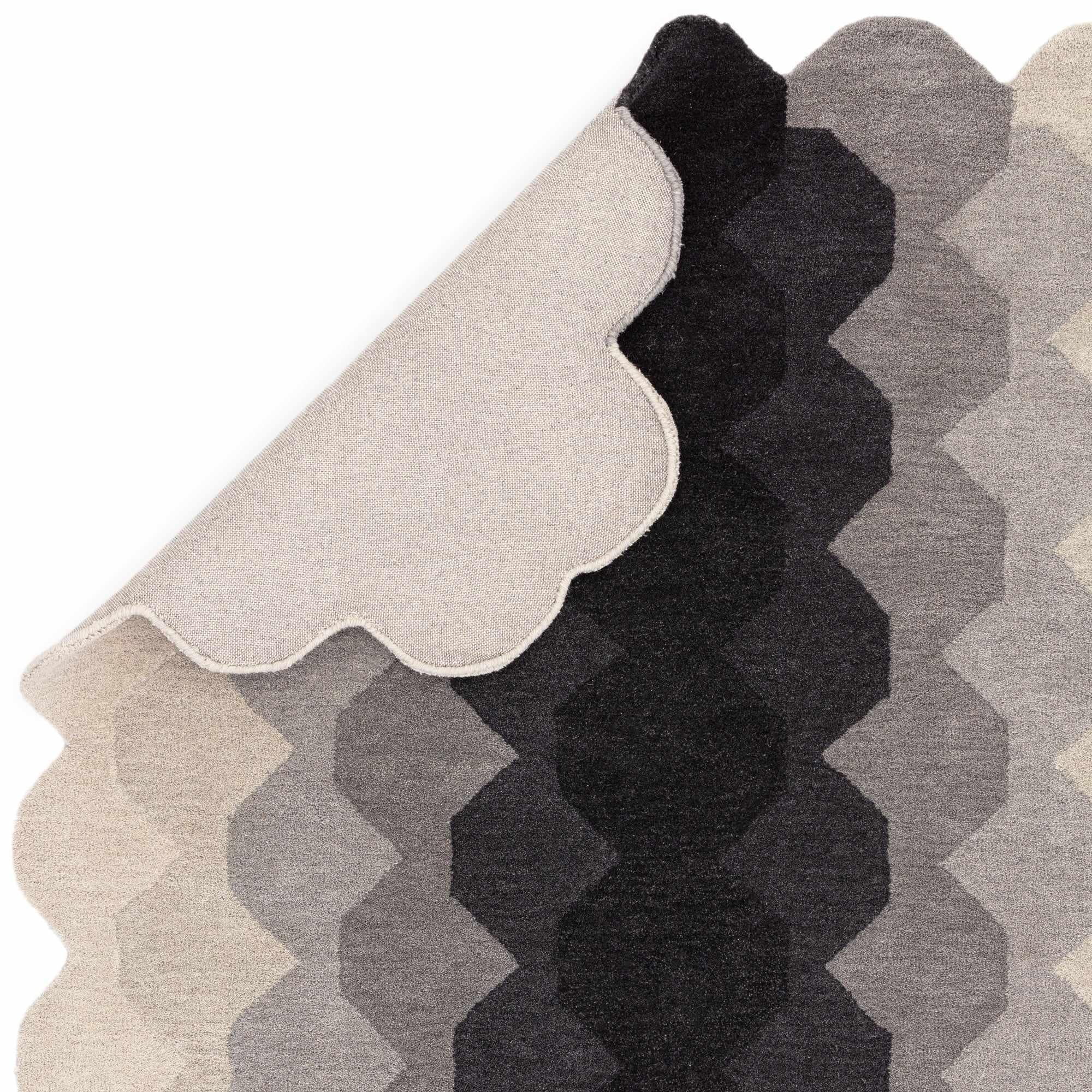 Hive Charcoal Rug