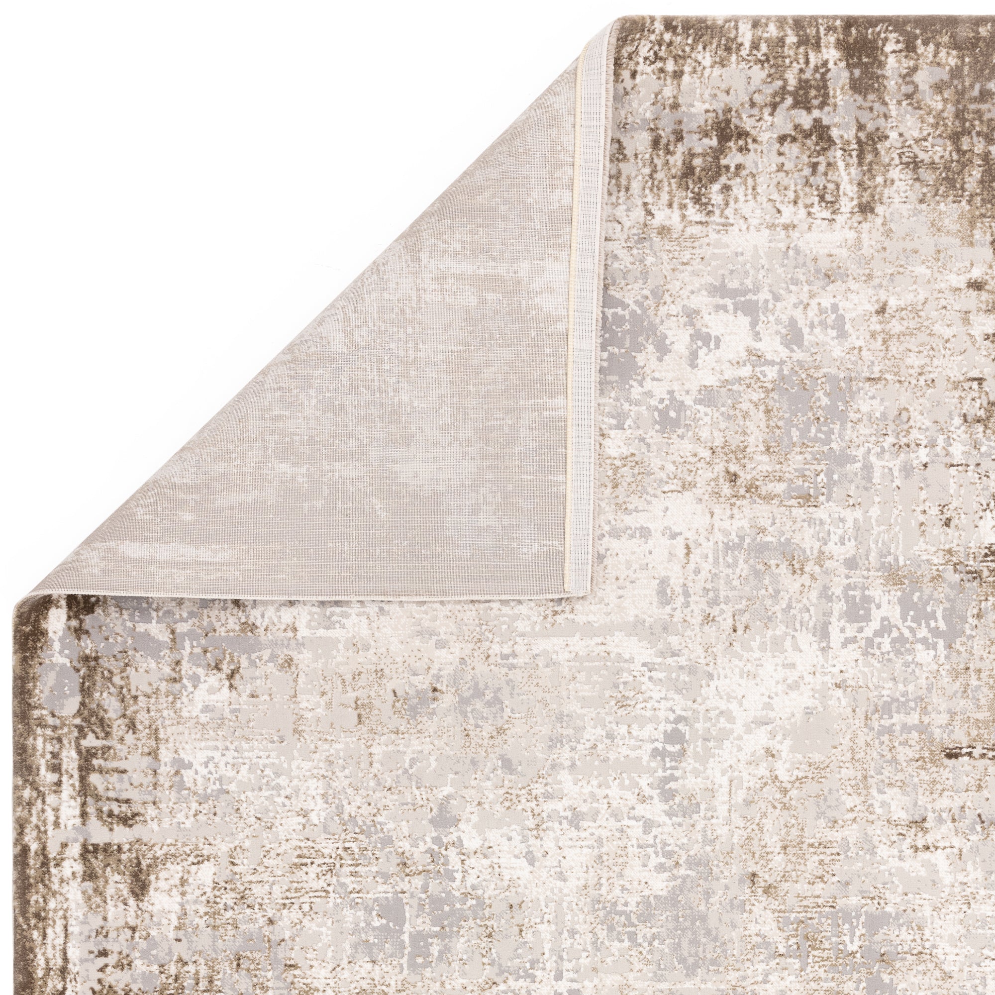 Kuza Border Beige Runner
