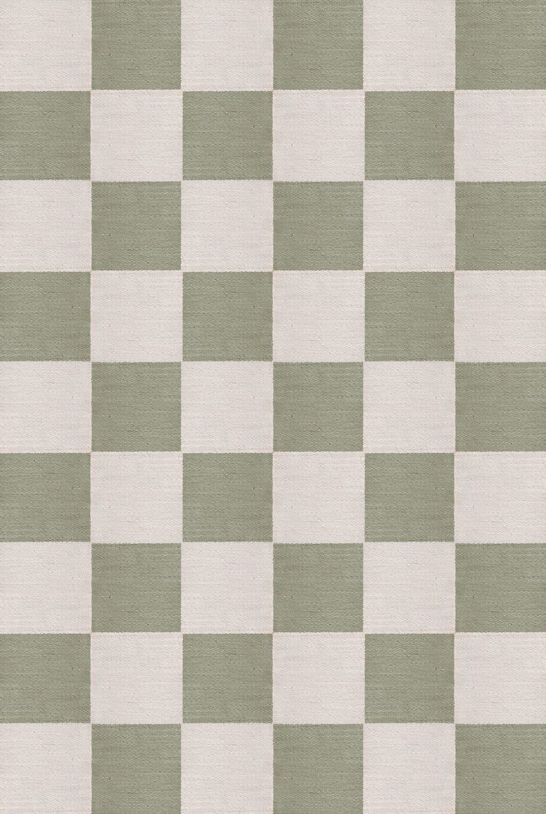 Chess Flatweave Sage