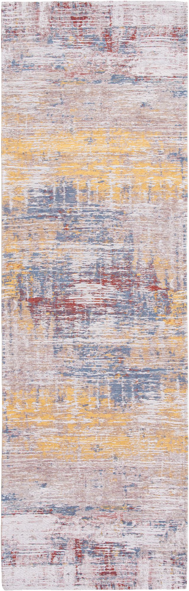 Modern abstract multicolour runner