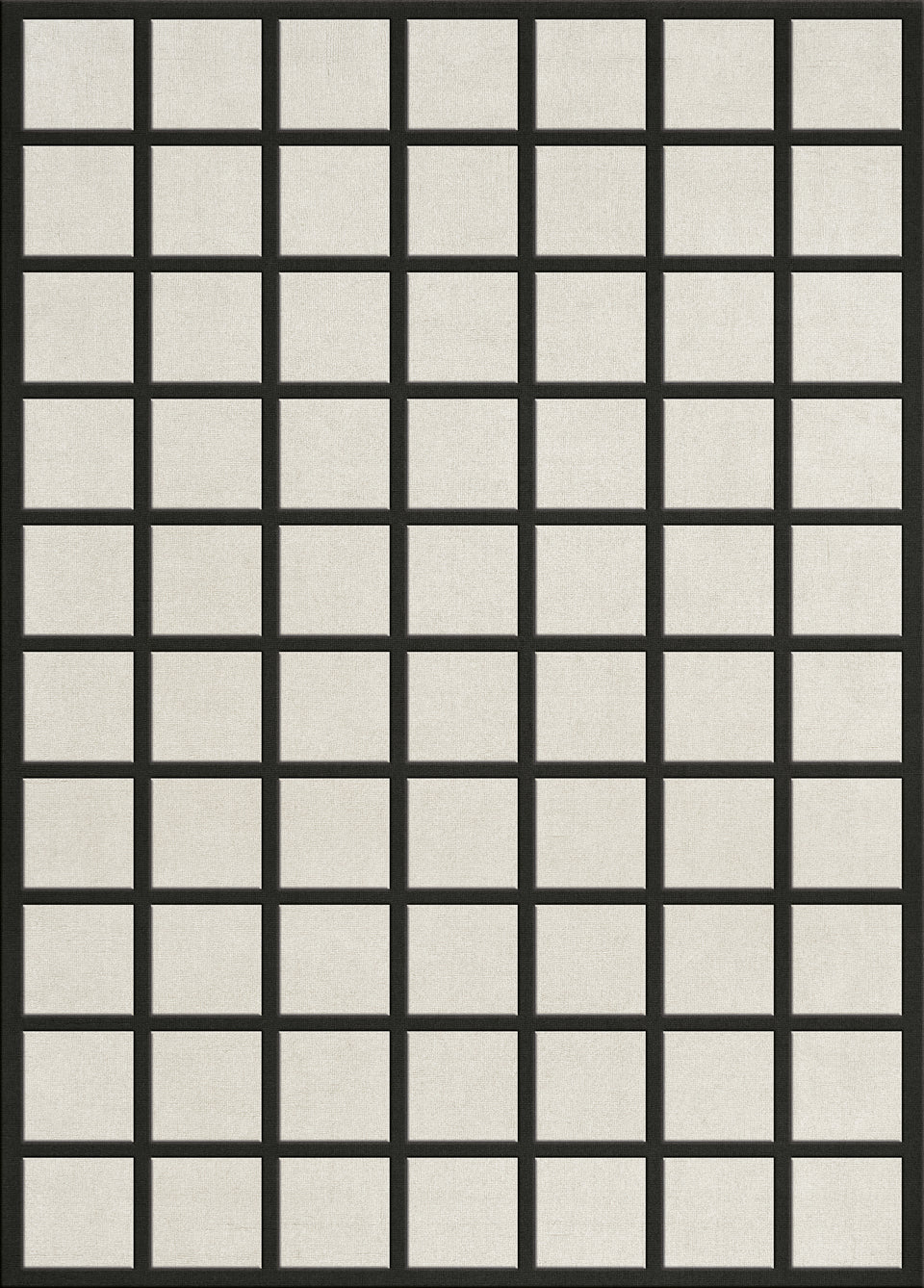 Avenue Checked Bone White