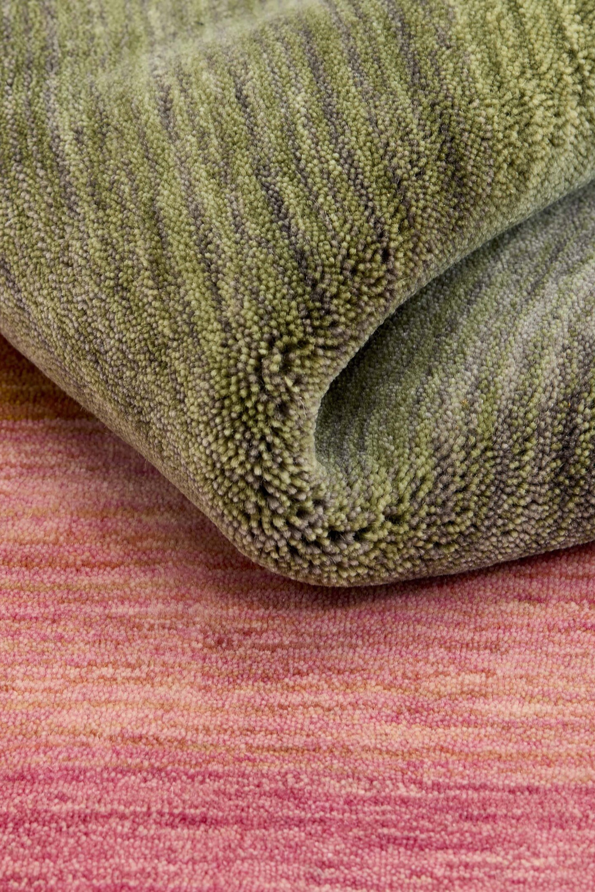 Luxury multicolour ombre wool