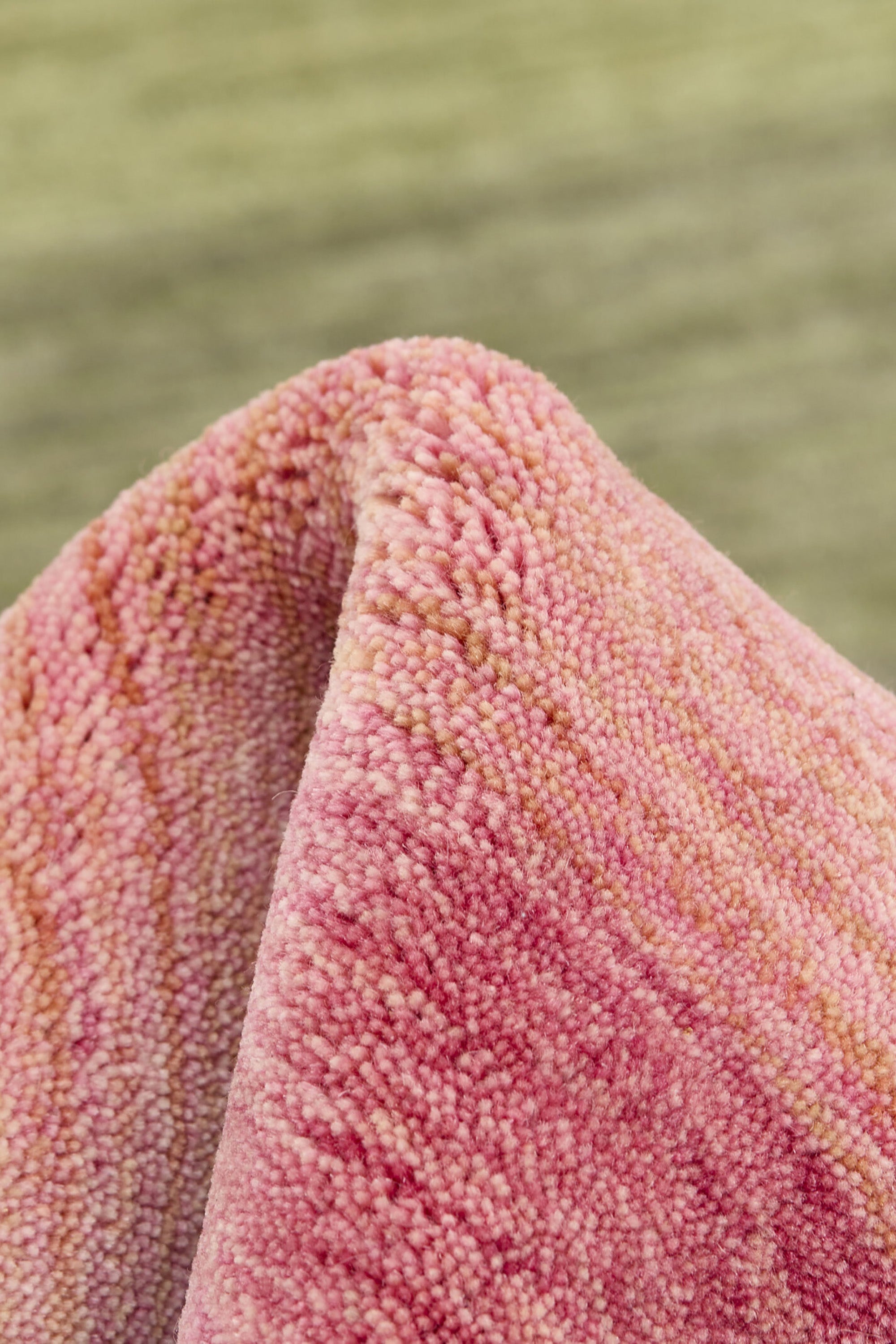 Luxury multicolour ombre wool