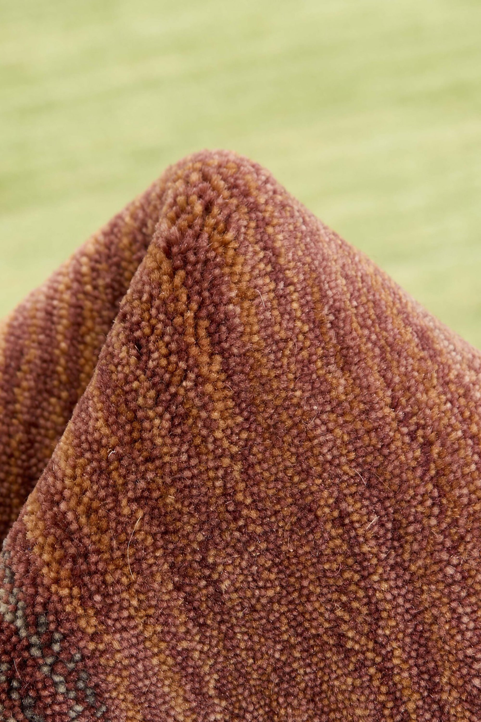 Luxury multicolour ombre wool