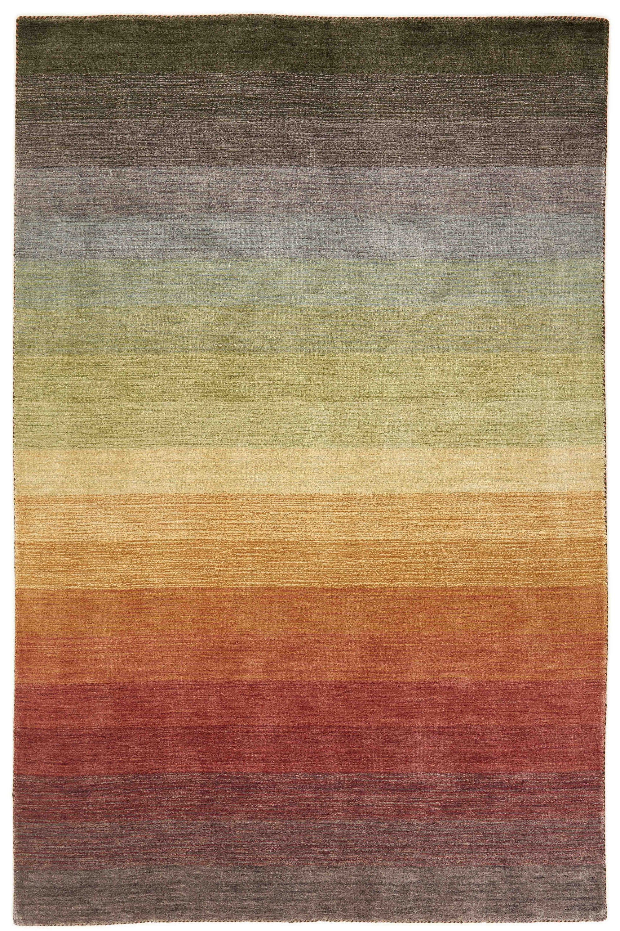 Luxury multicolour ombre wool