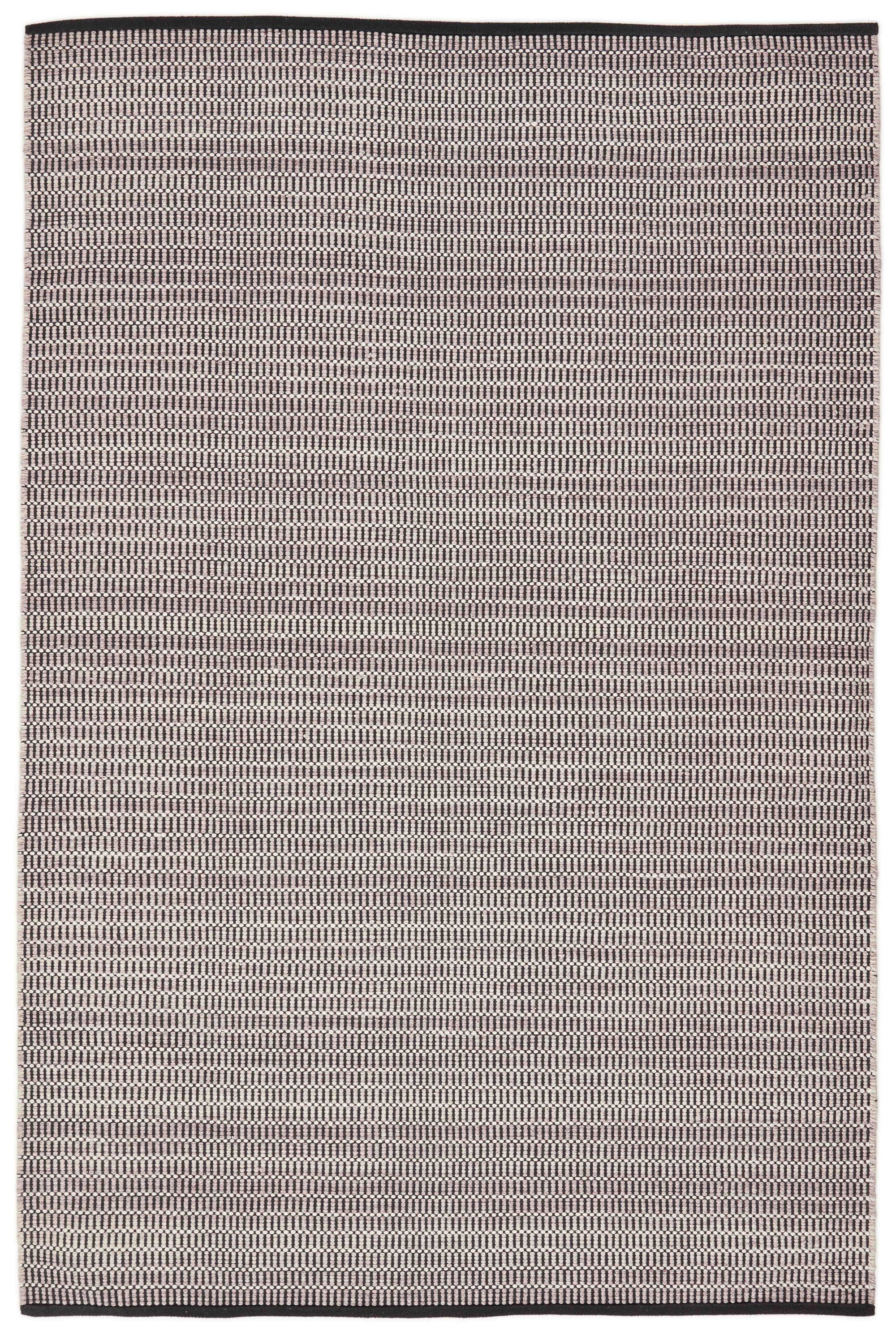 Luxury pink and black woven rug