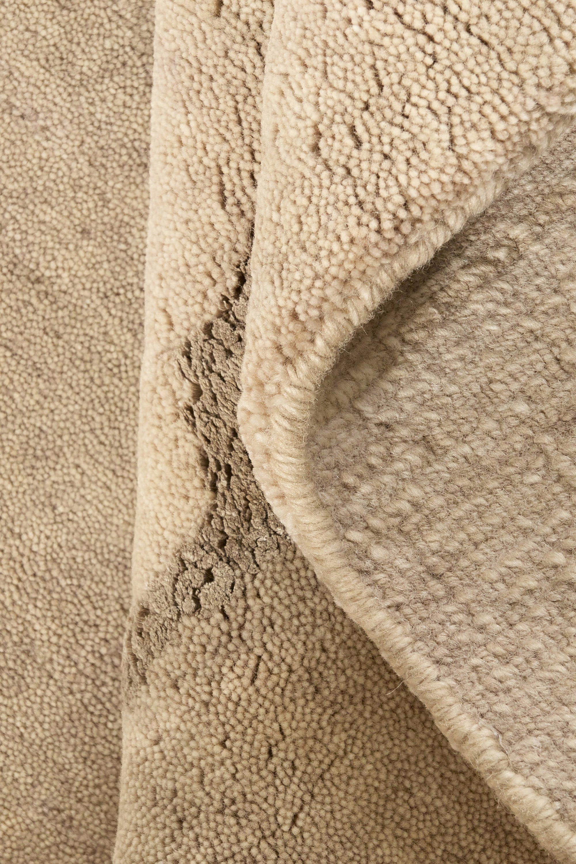 Modern abstract beige rug