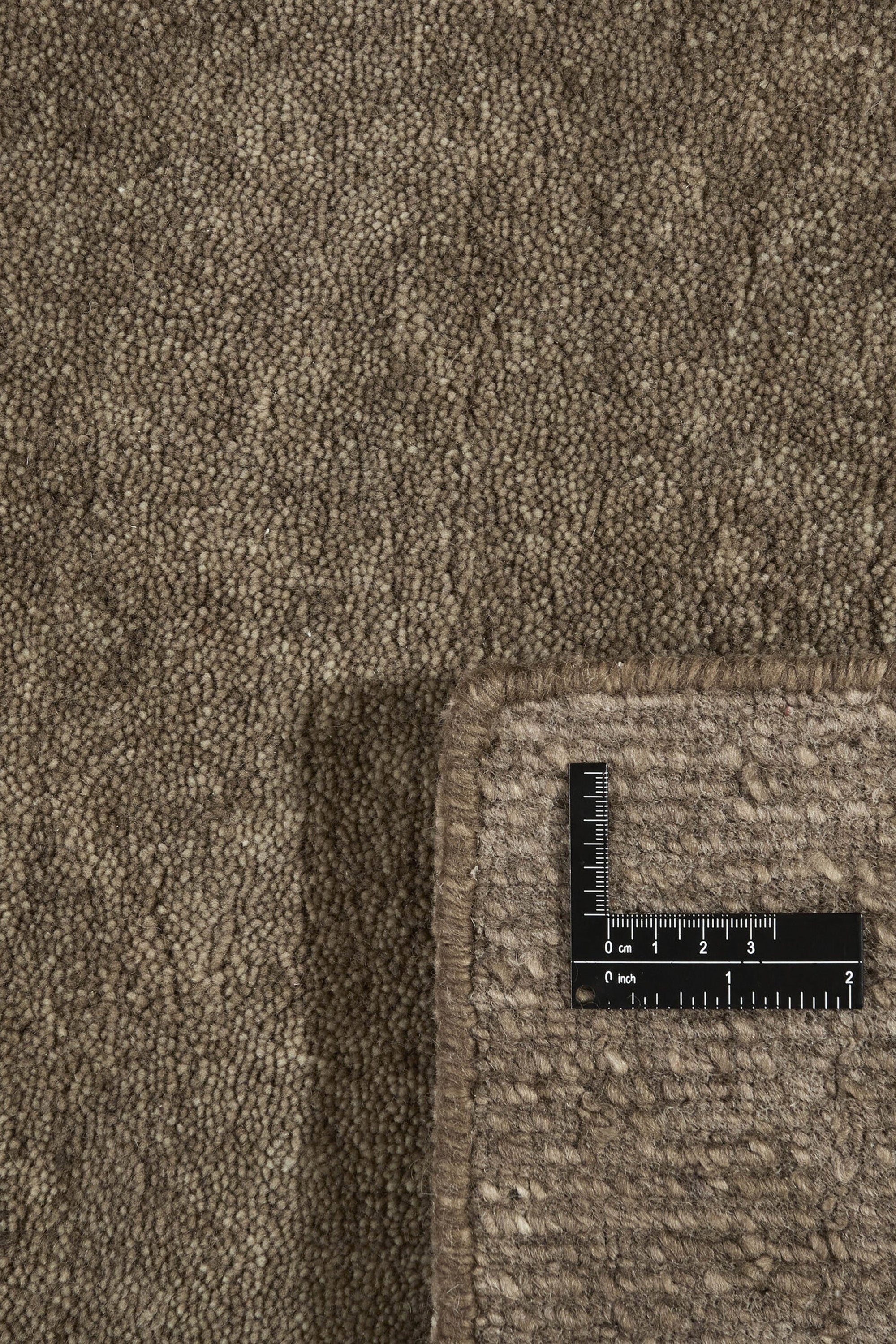 Modern abstract brown rug